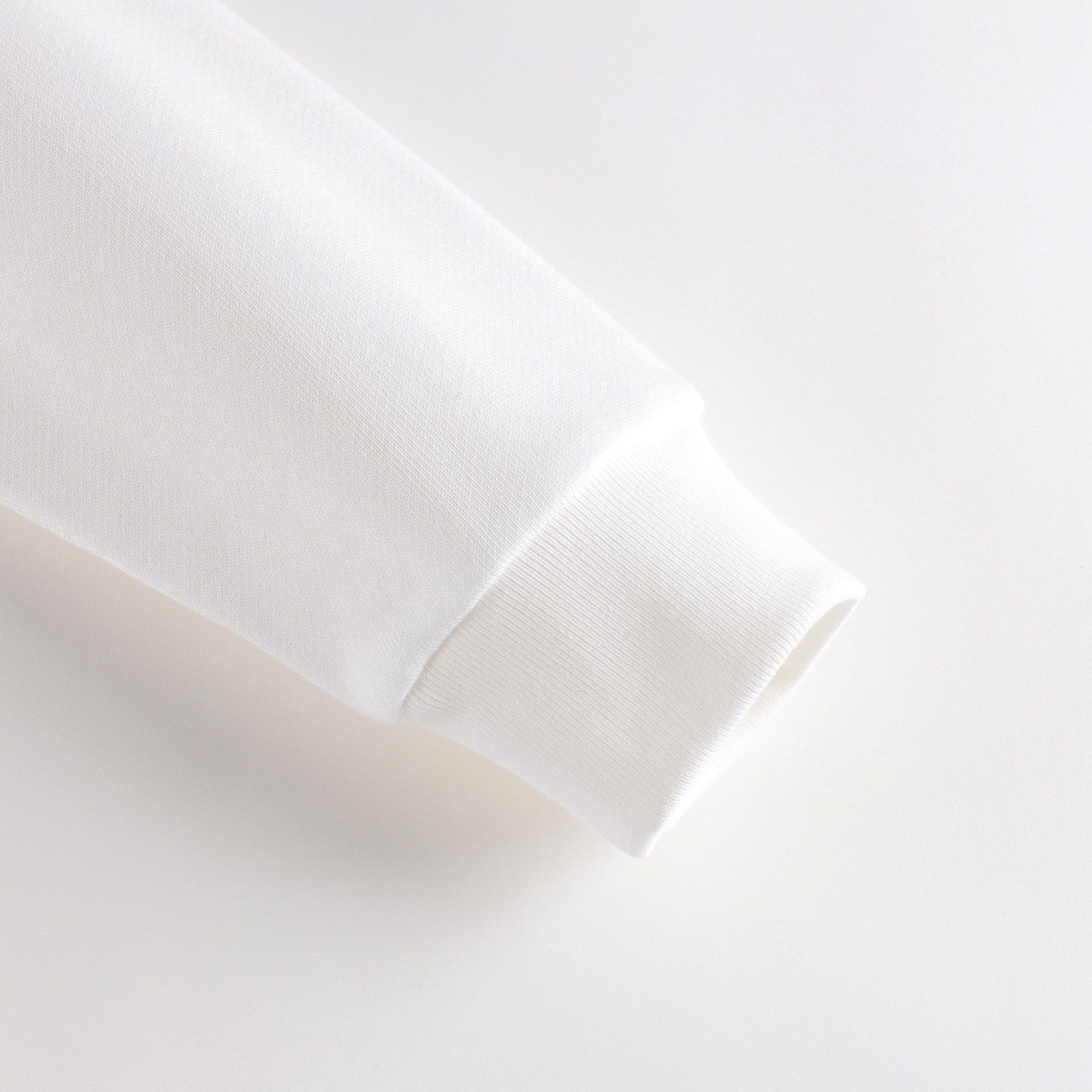 Boys & Girls White Logo Cotton Sweatshirt