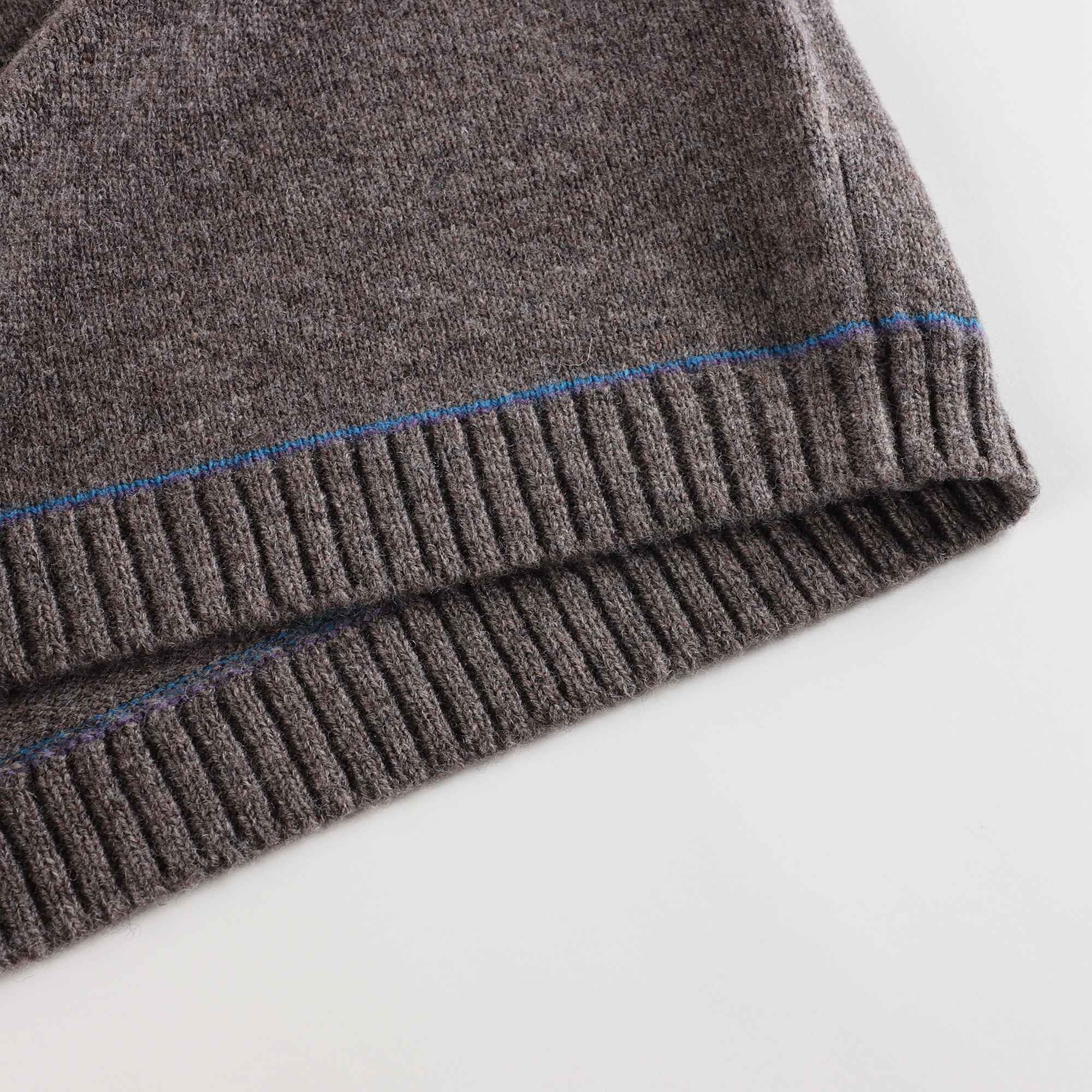 Boys Brown Wool Sweater