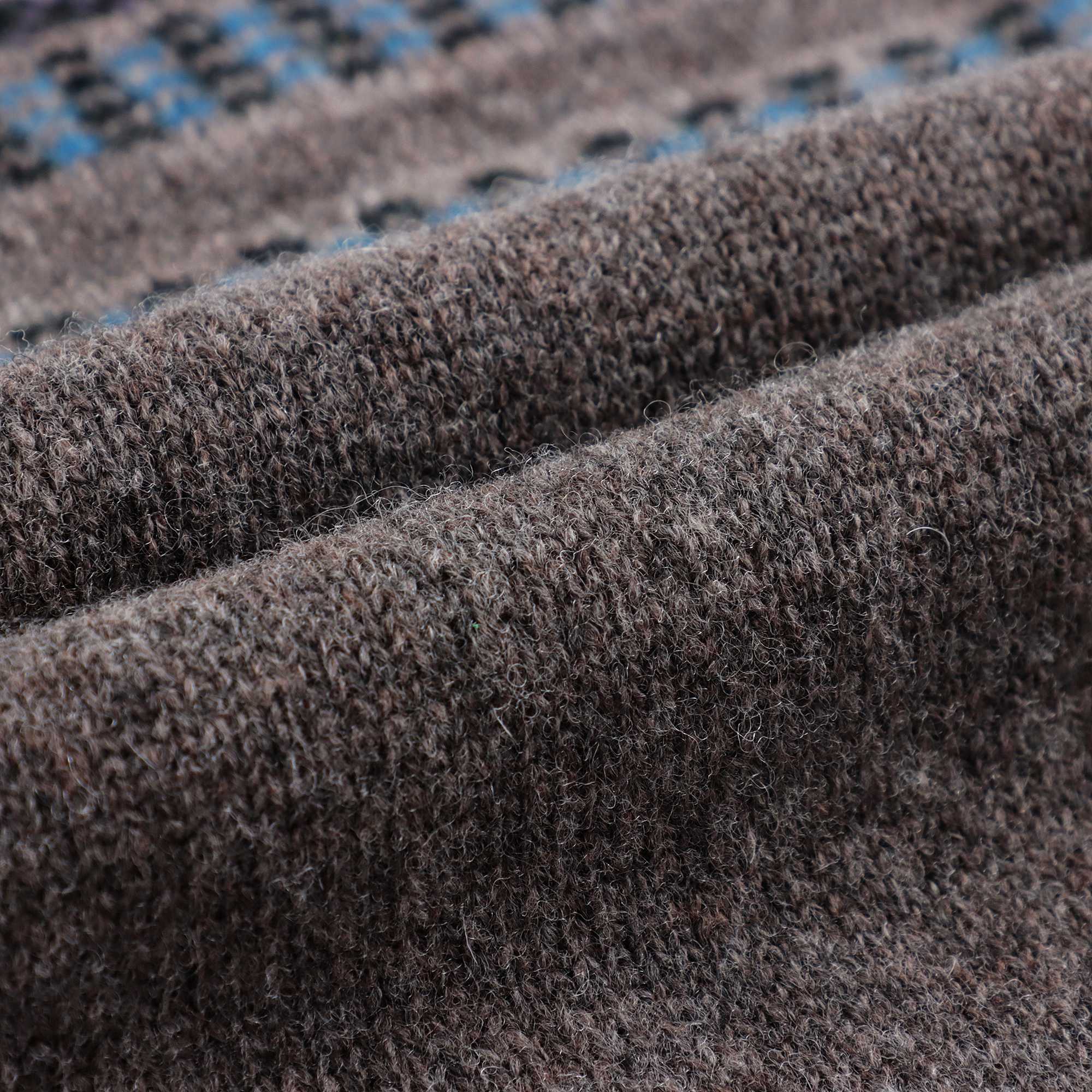 Boys Brown Wool Sweater