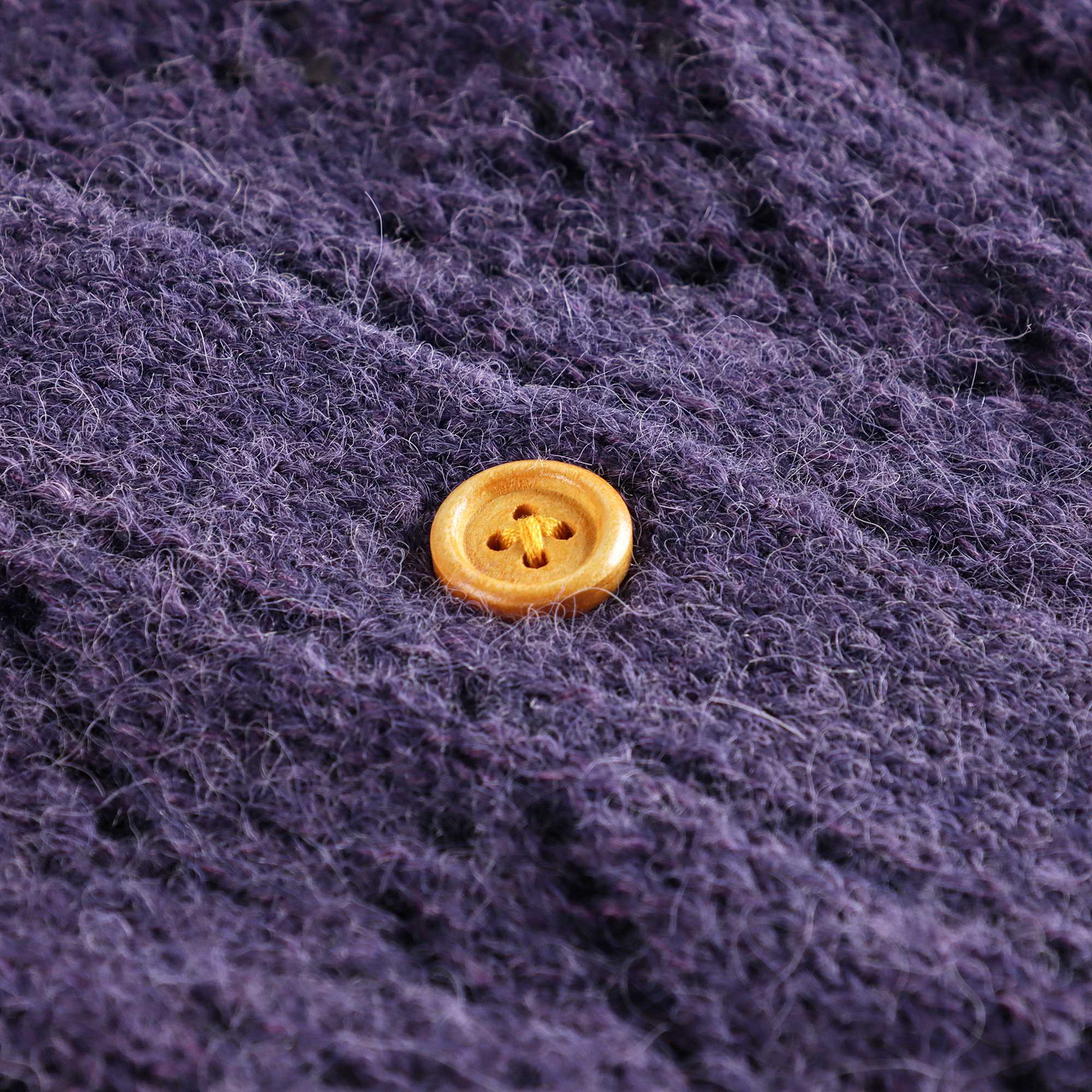 Girls Purple Cardigan