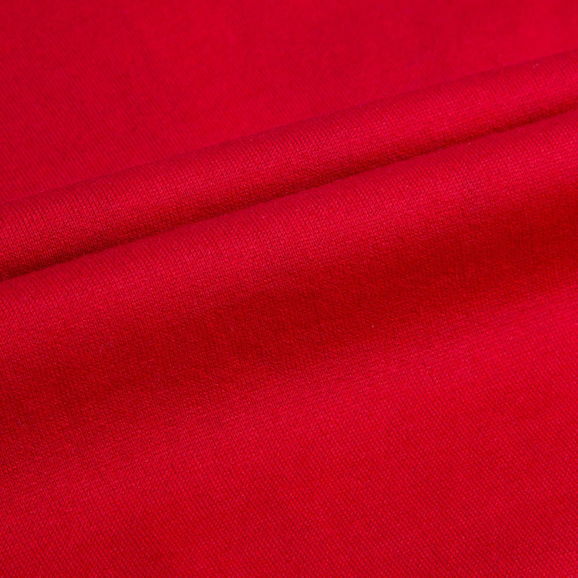 Girls & Boys Red Dog Cotton T-shirt