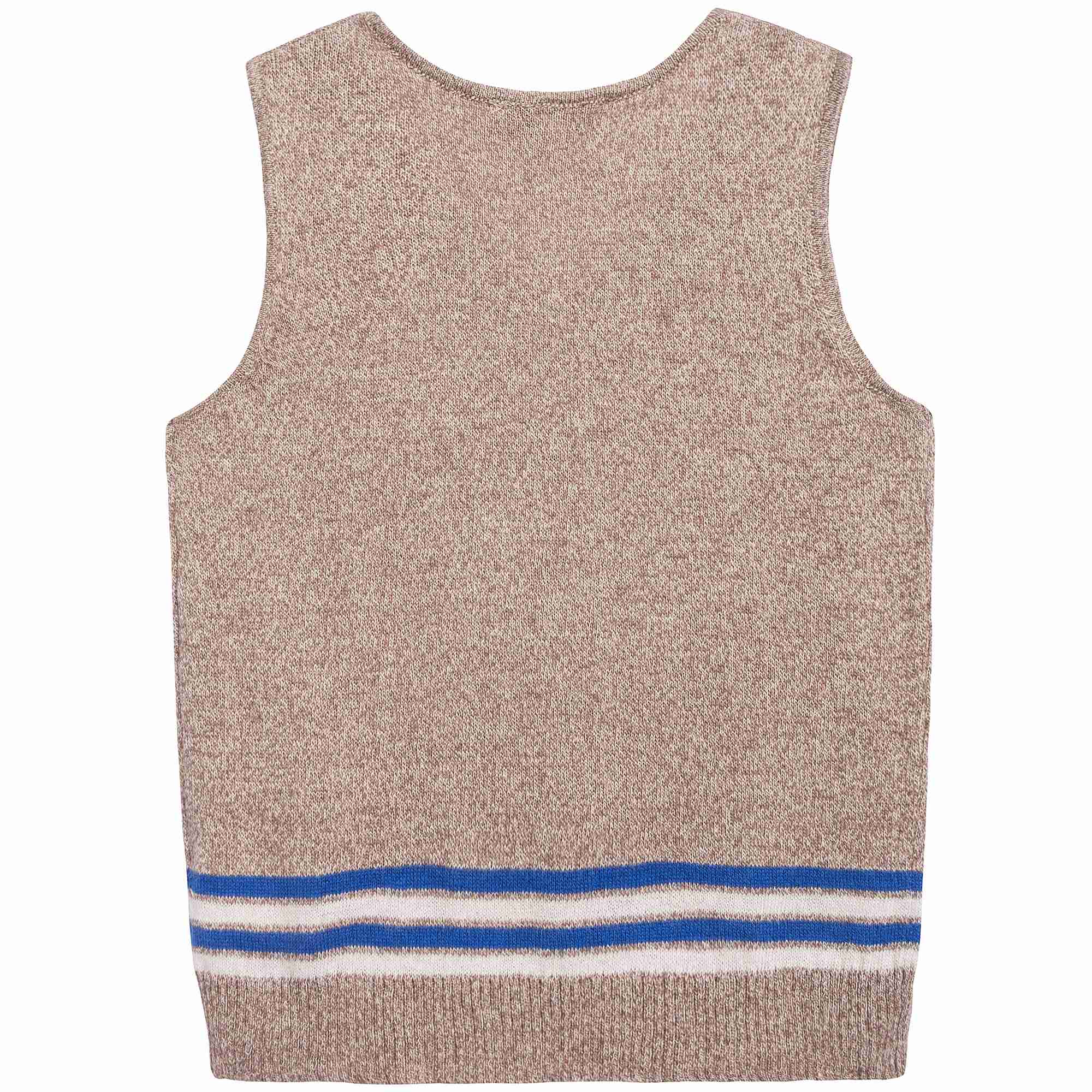 Baby Mocha Cotton Knitwear Vest