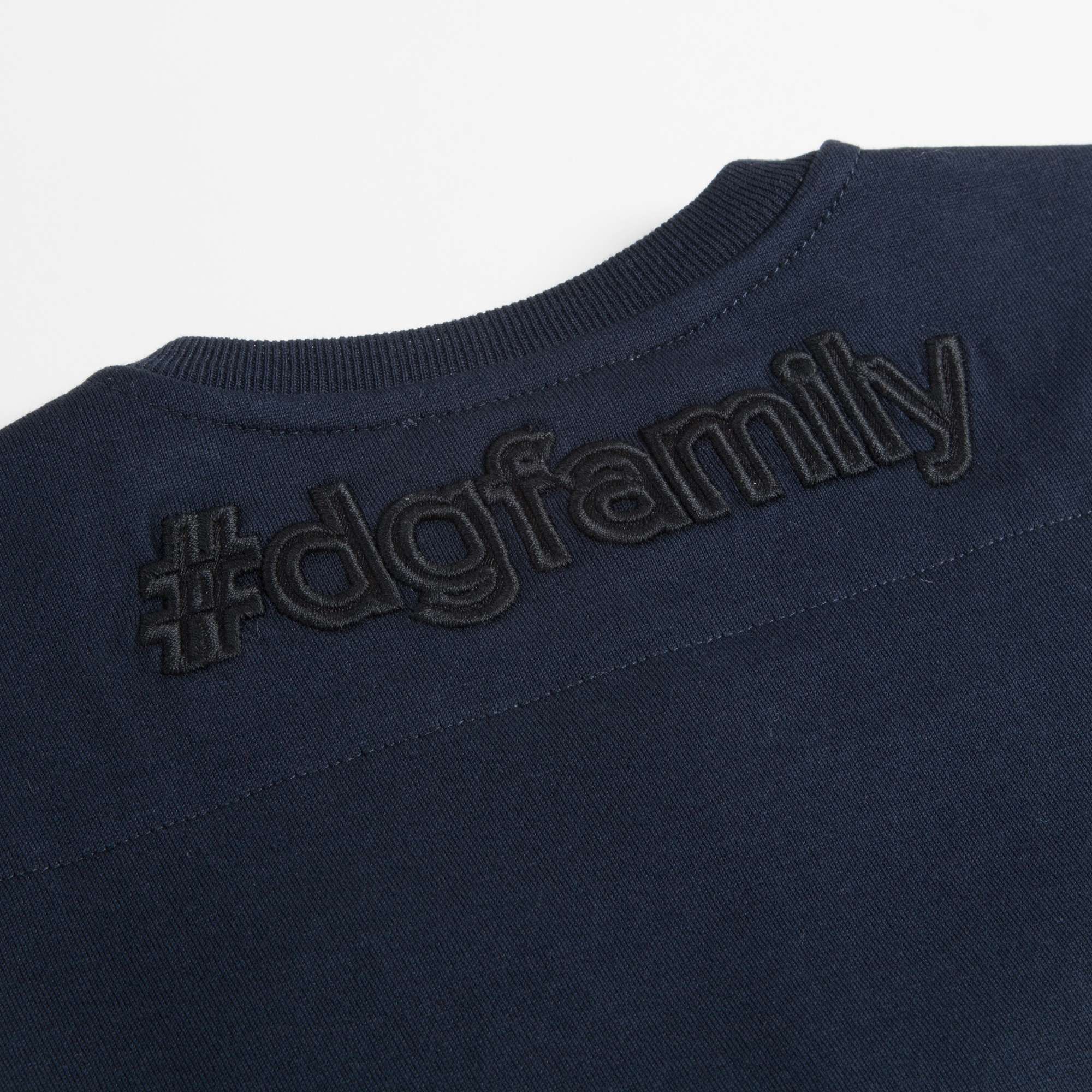 Baby Boys Navy Blue Cotton T-shirt