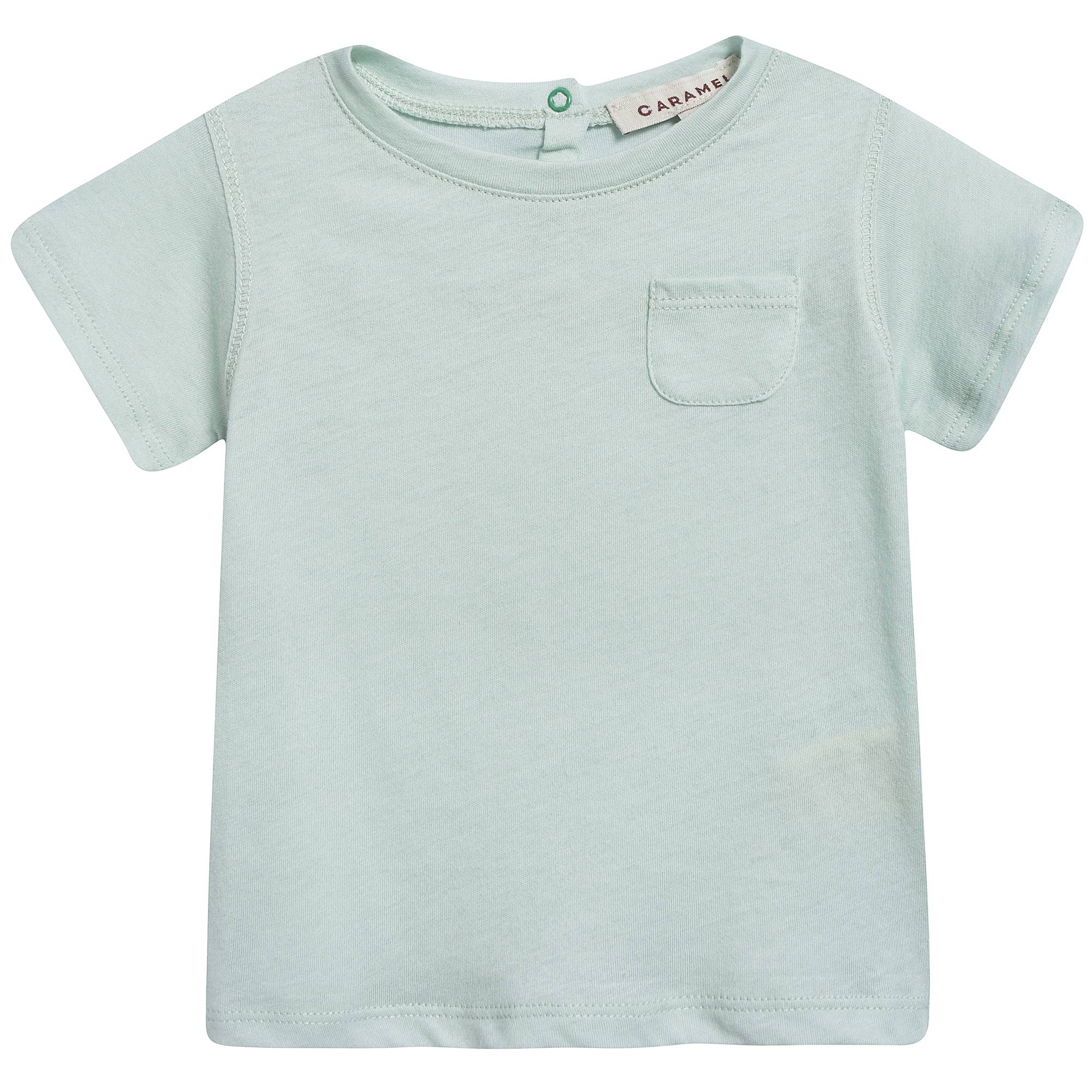 Baby Light Mint Cotton Jersey T-shirt