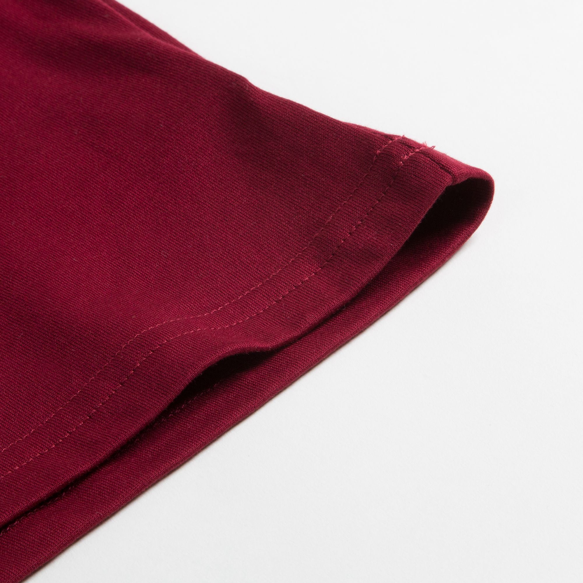 Girls & Boys Dark Red Tiger Cotton T-shirt