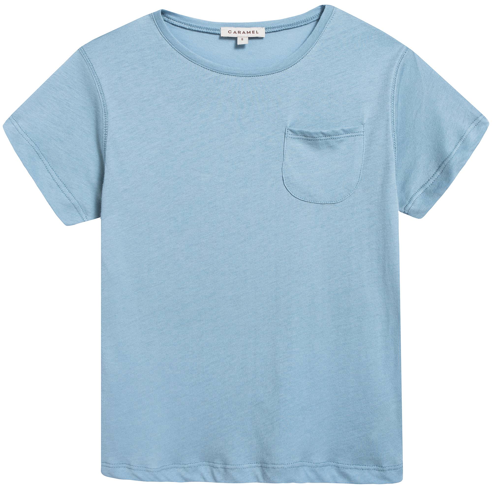 Boys & Girls Cornflower  Cotton  Jersey  T-shirt
