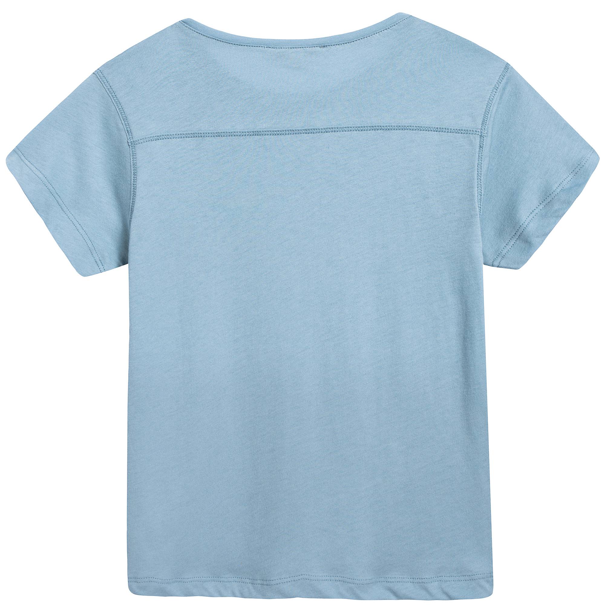 Boys & Girls Cornflower  Cotton  Jersey  T-shirt