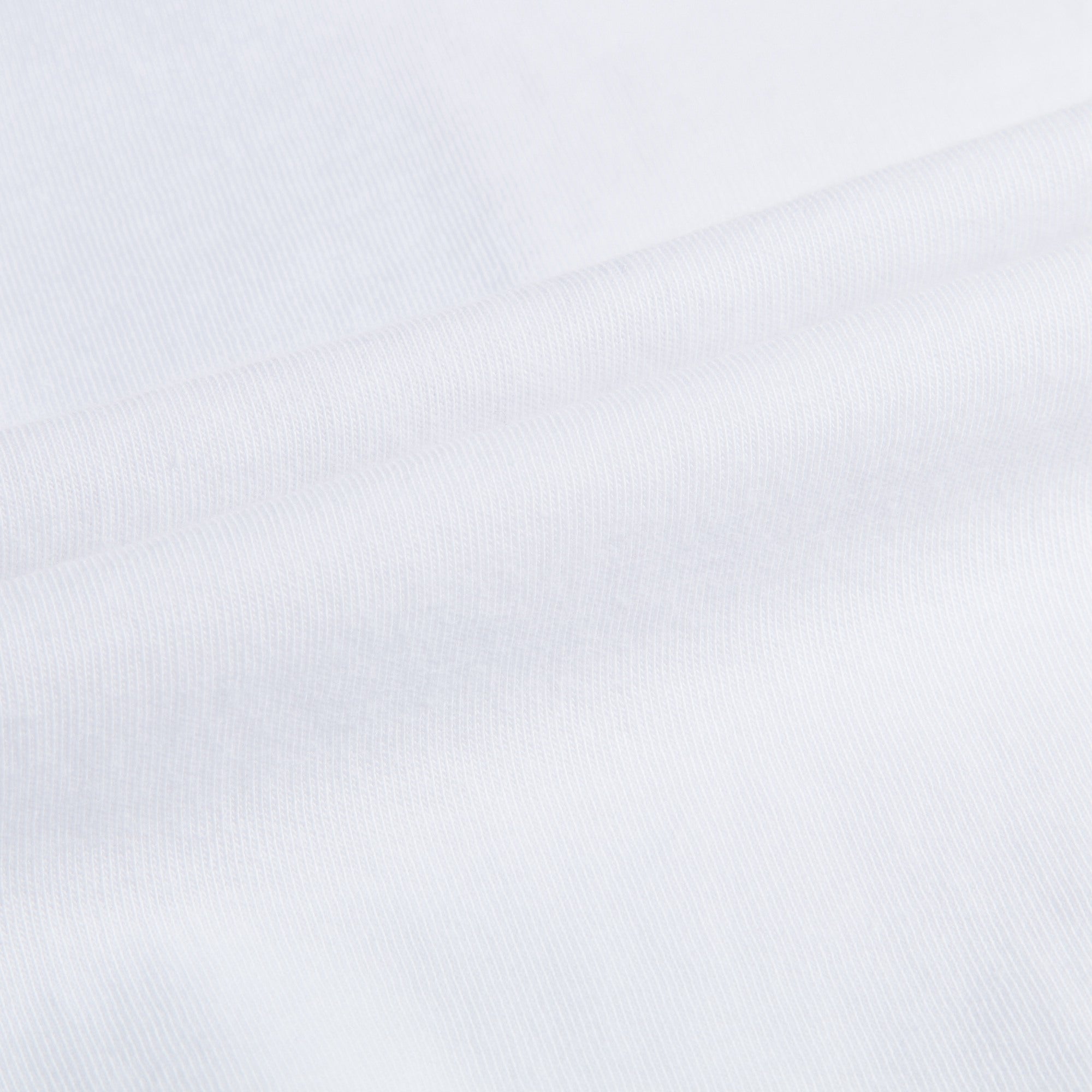 Girls White "Denim Blue Girls" Cotton T-shirt