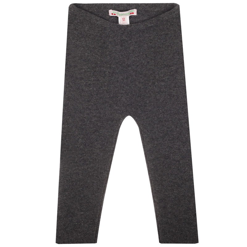Baby Dark Grey Cashmere Trouser - CÉMAROSE | Children's Fashion Store - 1