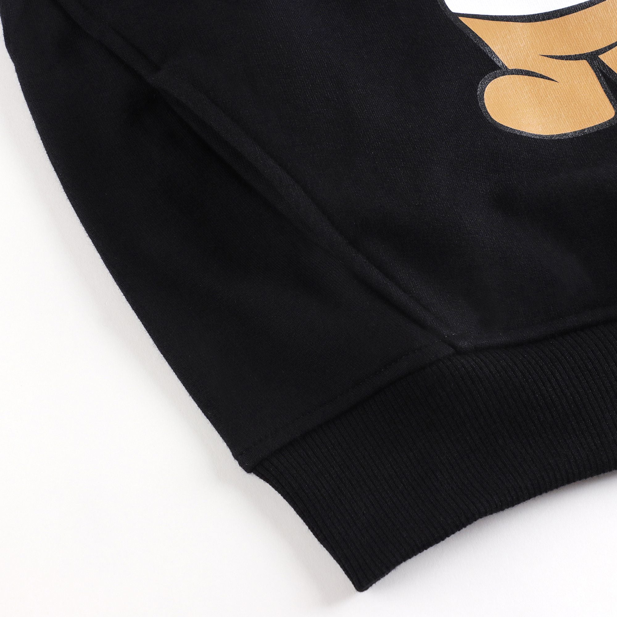 Boys & Girls Black Hooded Sweatshirt
