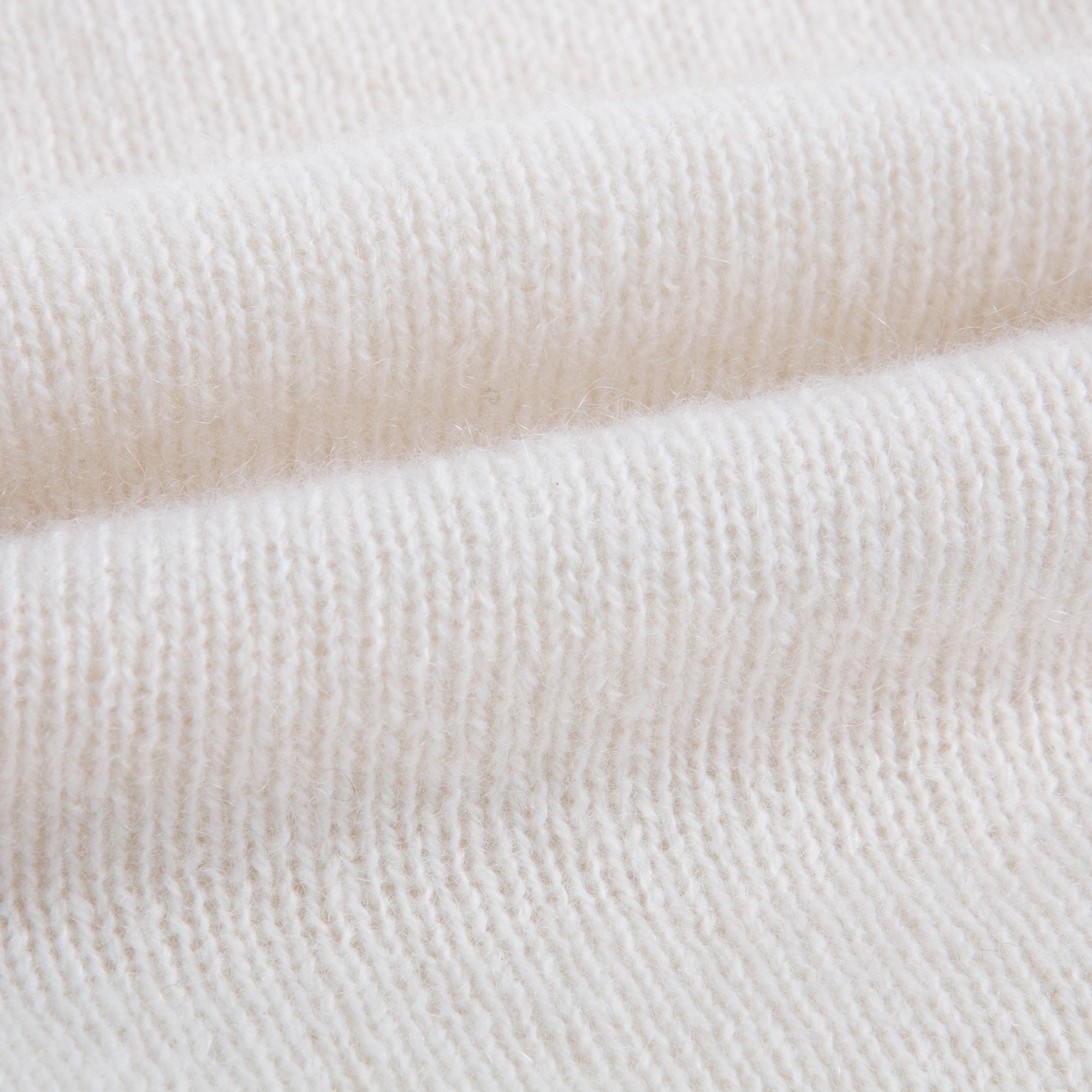 女小童白色针织开衫