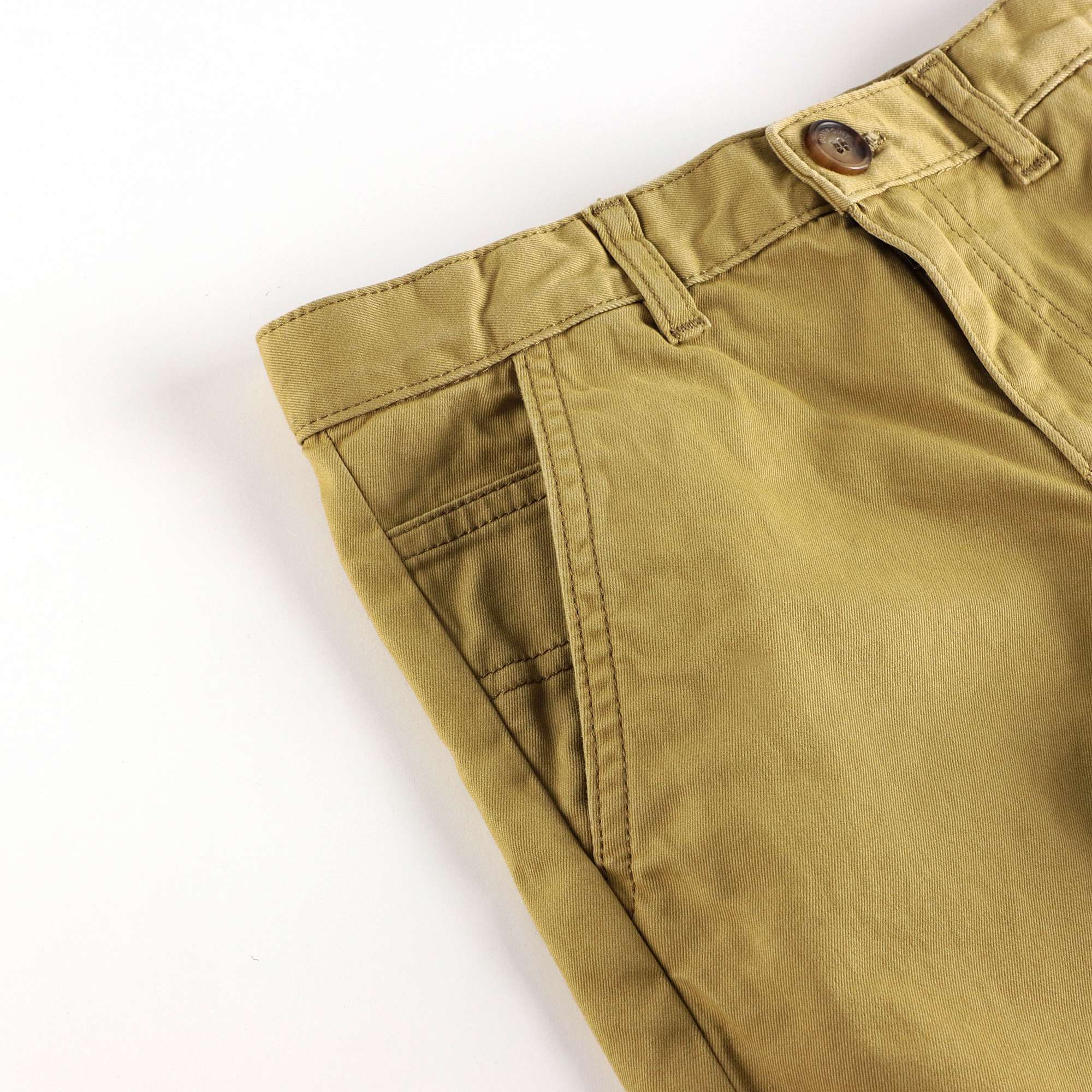 Boys Yellow Cotton Trousers
