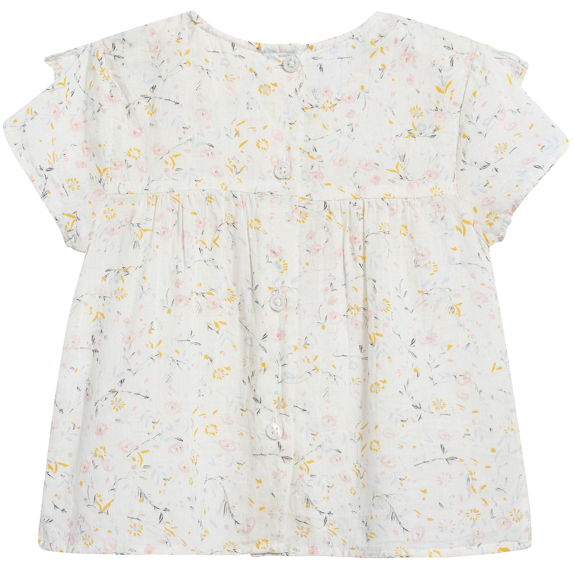 Baby Girls Multicolor  "Cotton  Flowers"  Tunic