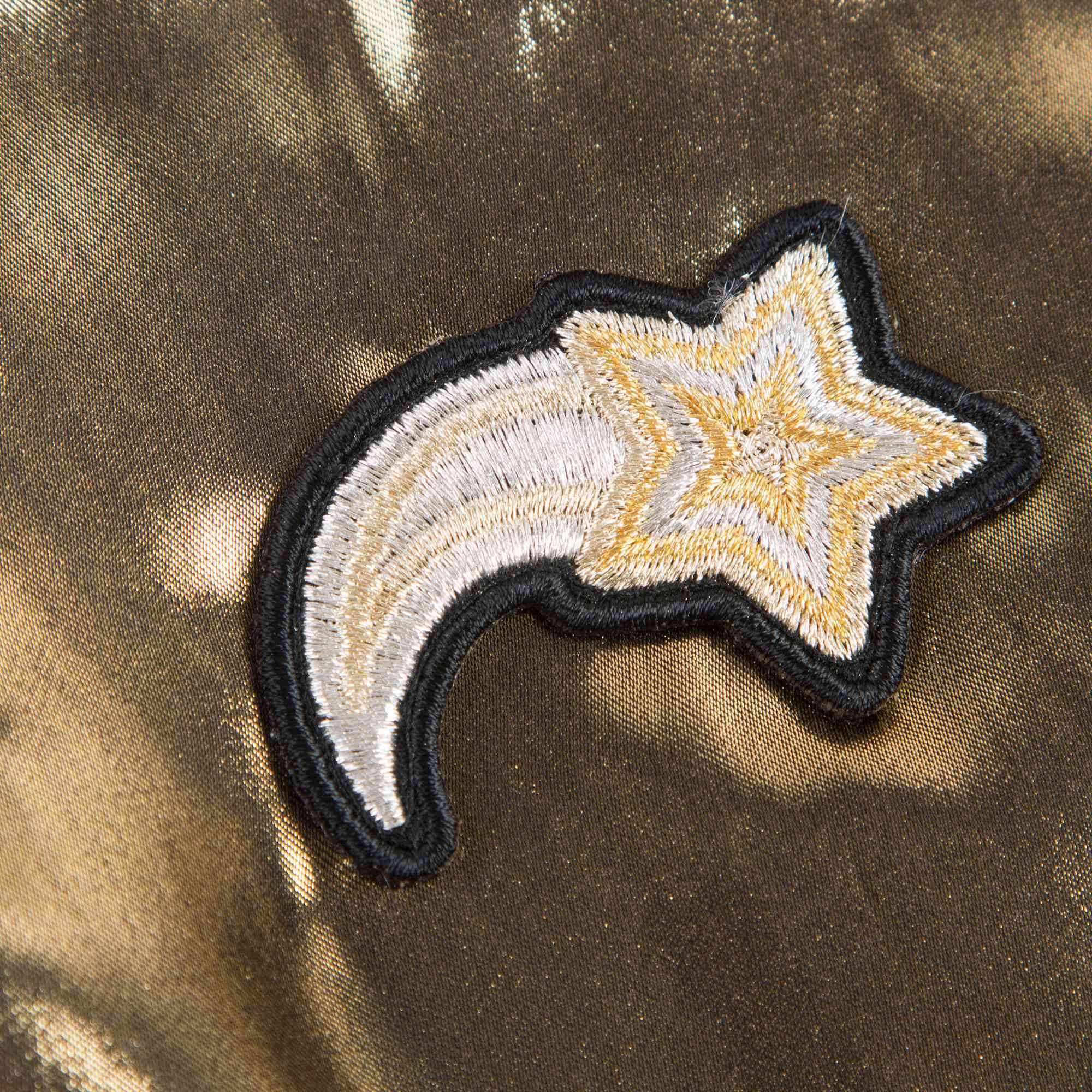 Girls Black & Gold Reversible Jacket