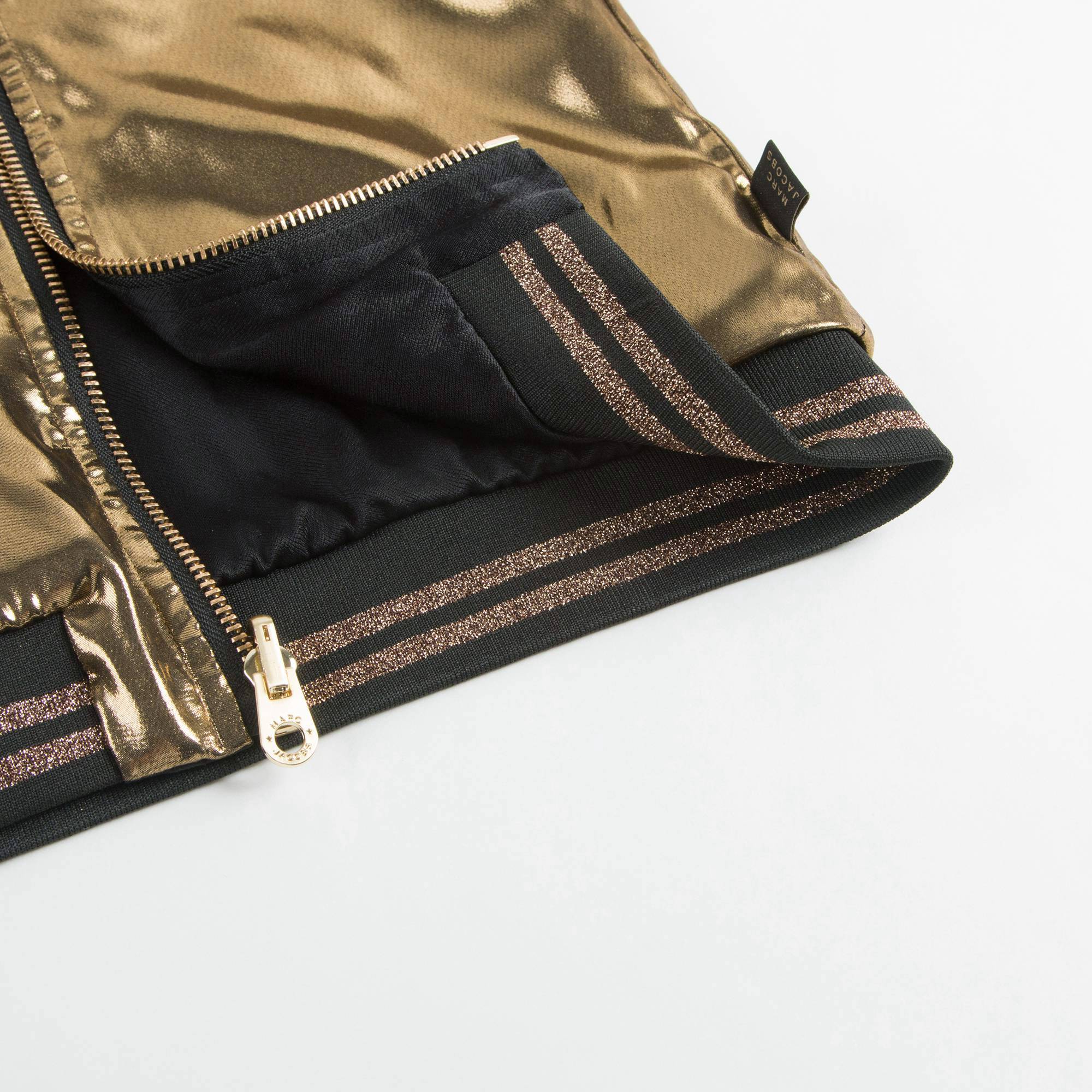 Girls Black & Gold Reversible Jacket