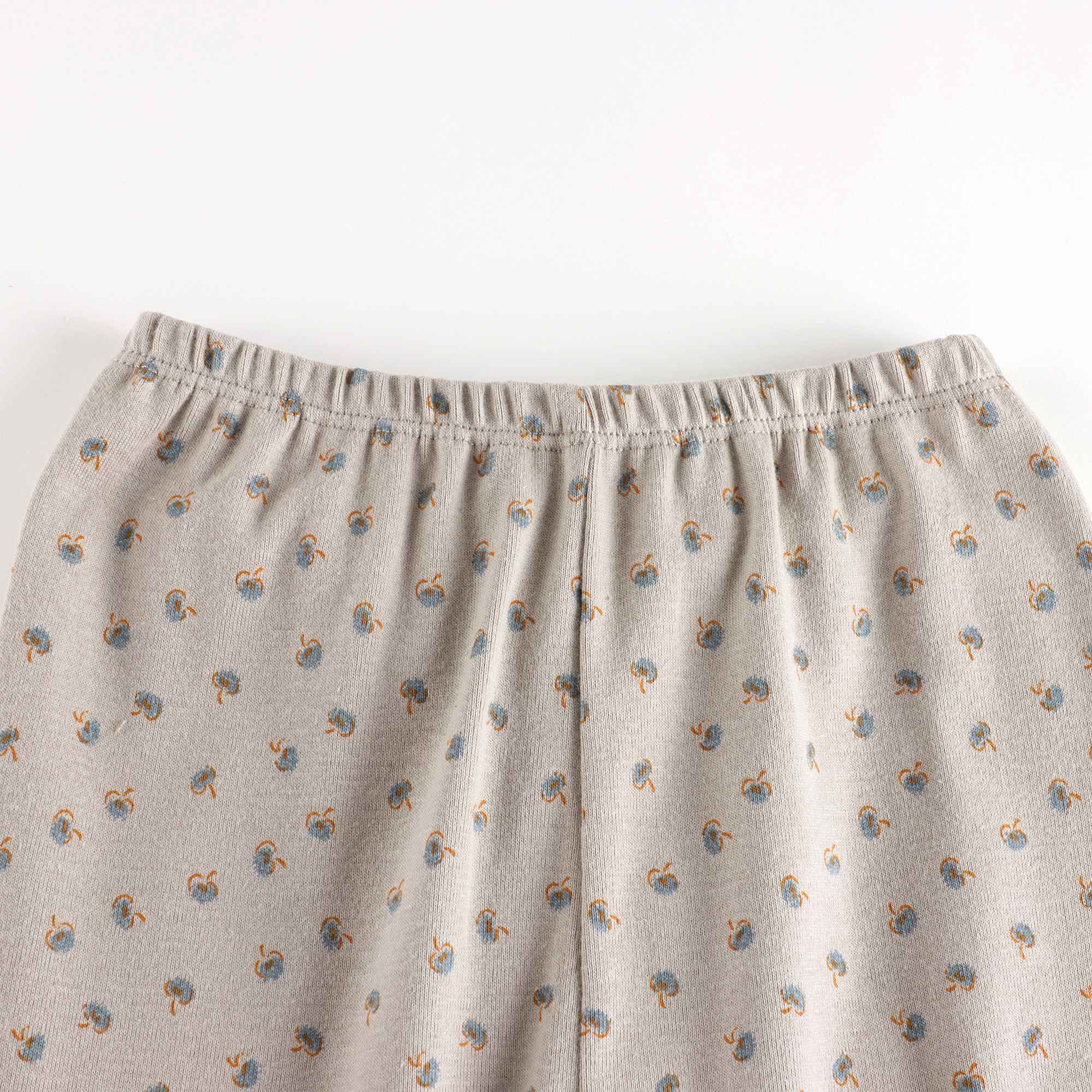 Baby Boys & Girls Taupe Printed Cotton Set