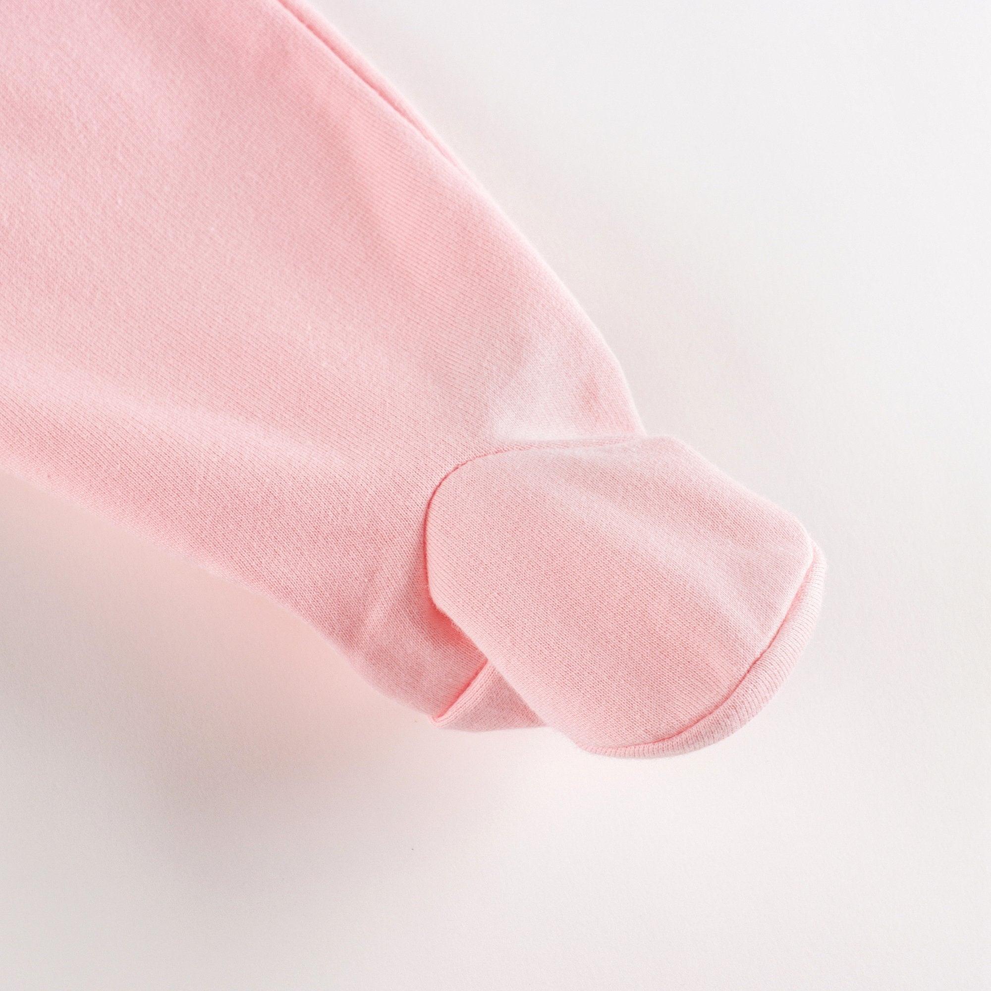 Baby Boys & Girls Pink Printed Cotton Babysuit Set