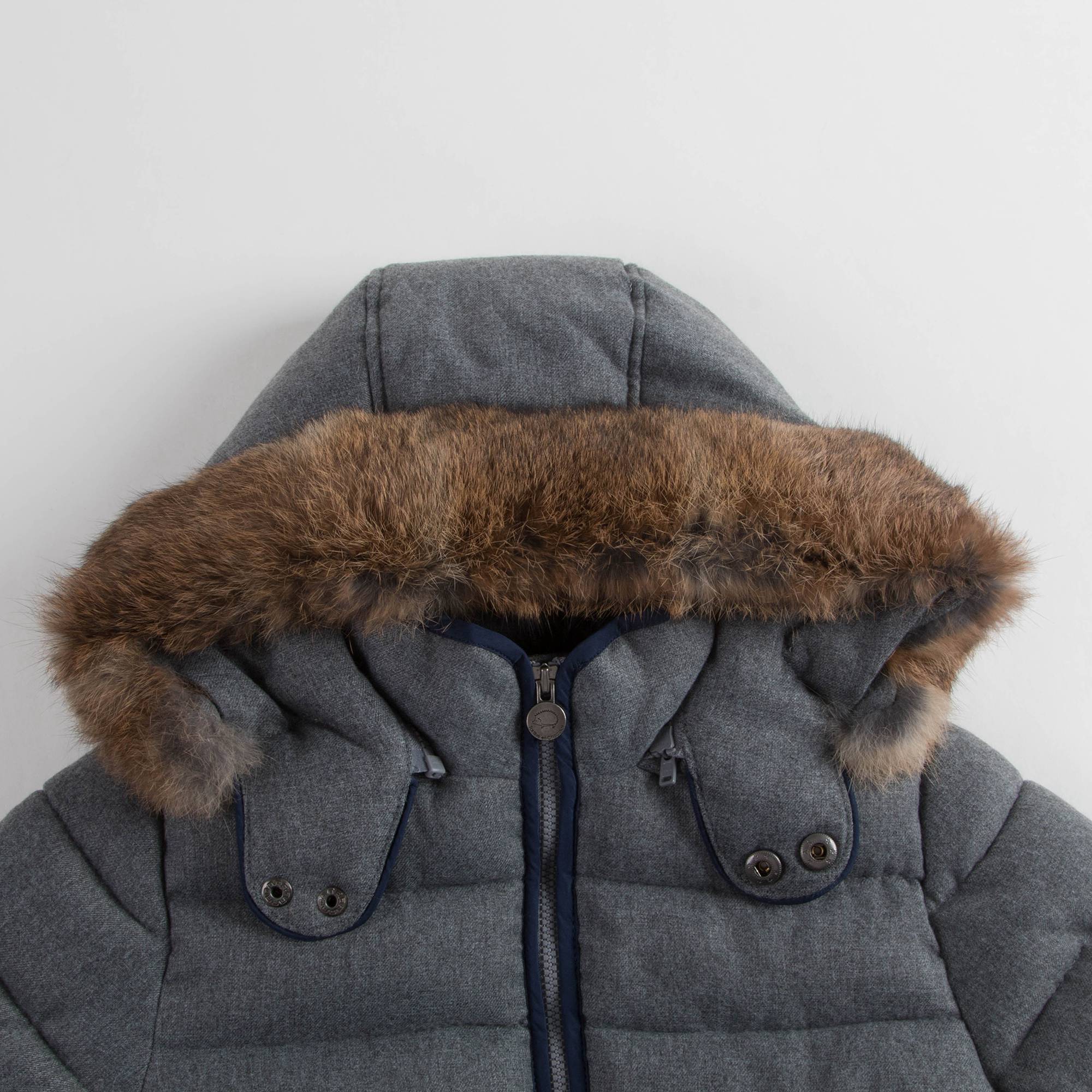 Boys Medium Gray Coat