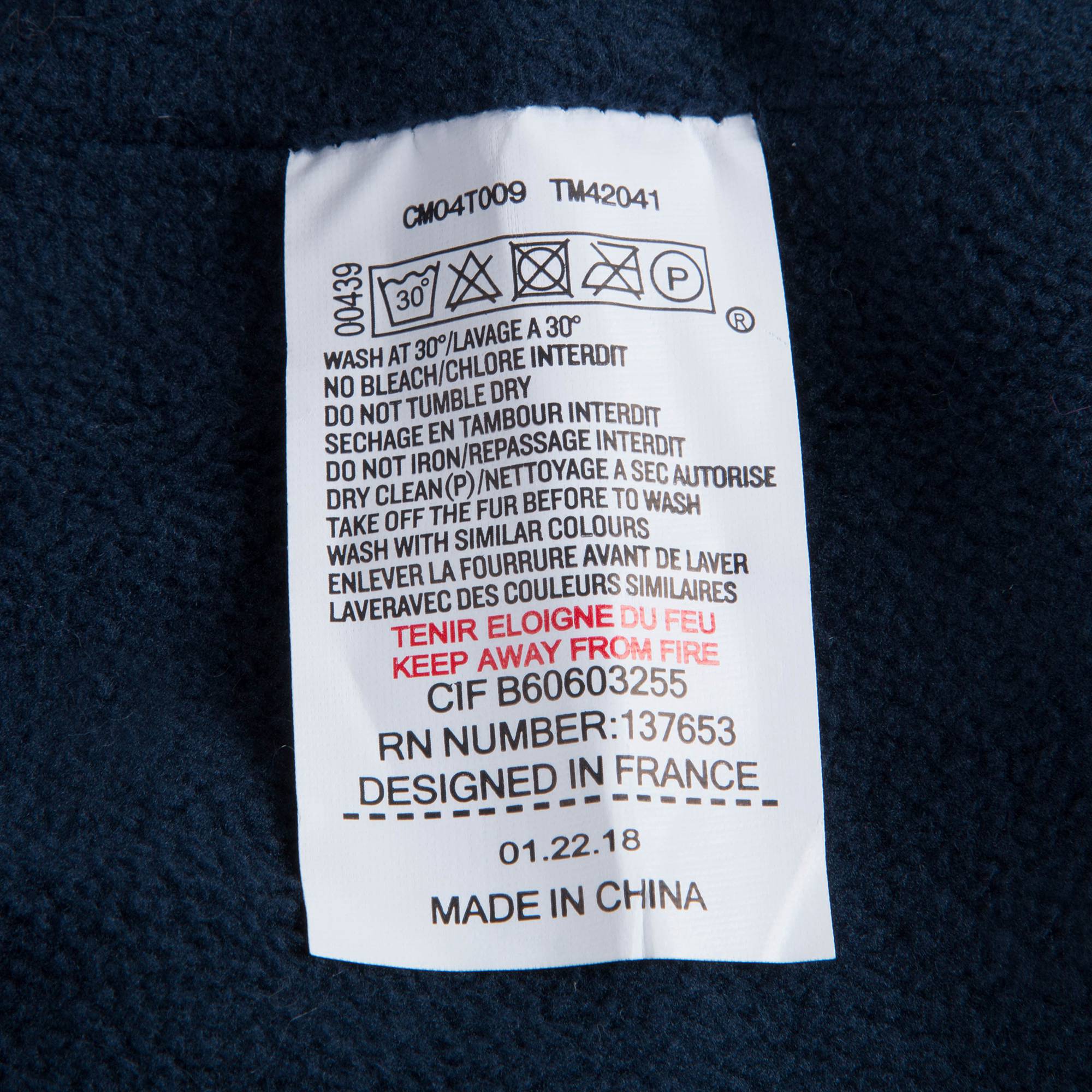 Boys Medium Gray Coat