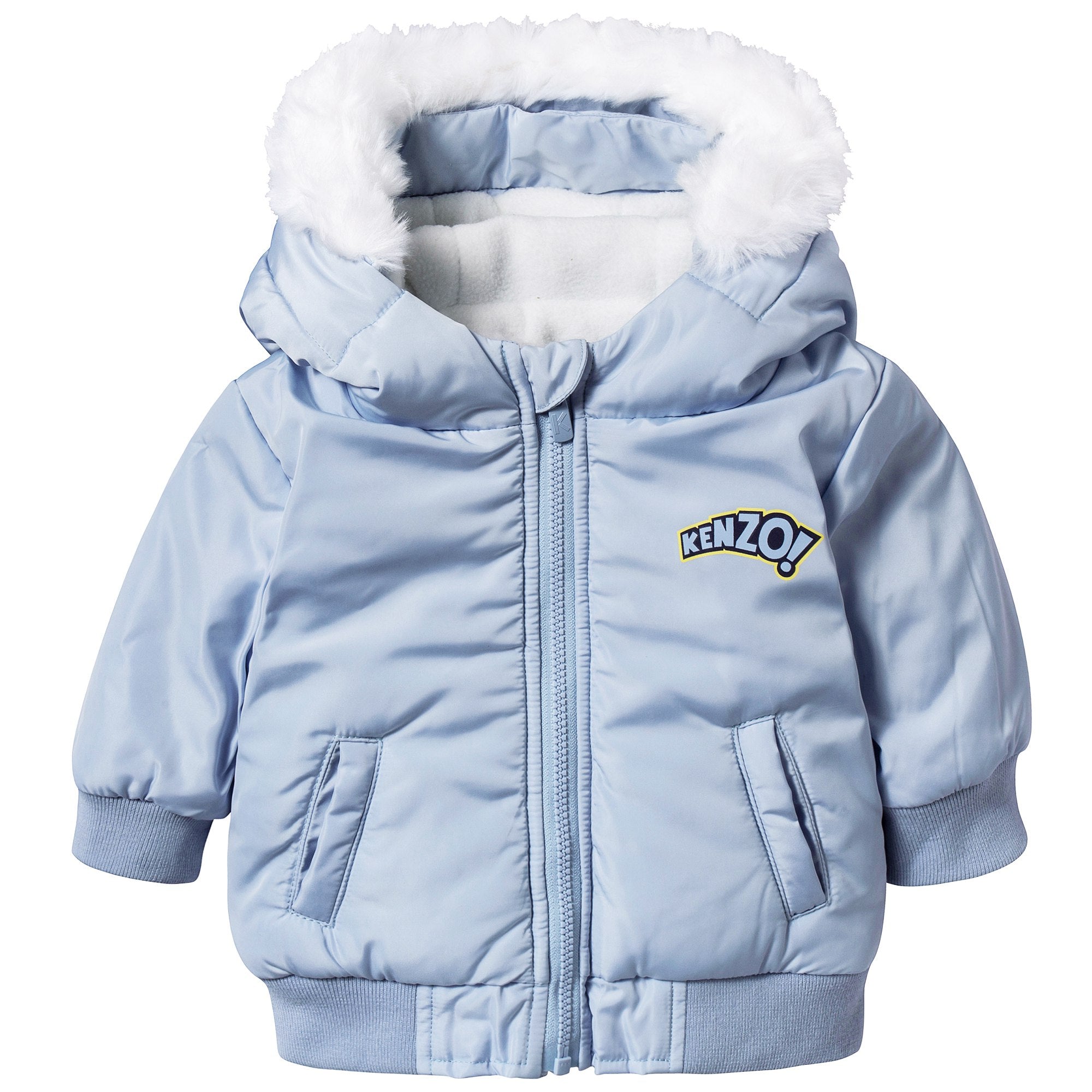 Baby Boys Light Blue Coat