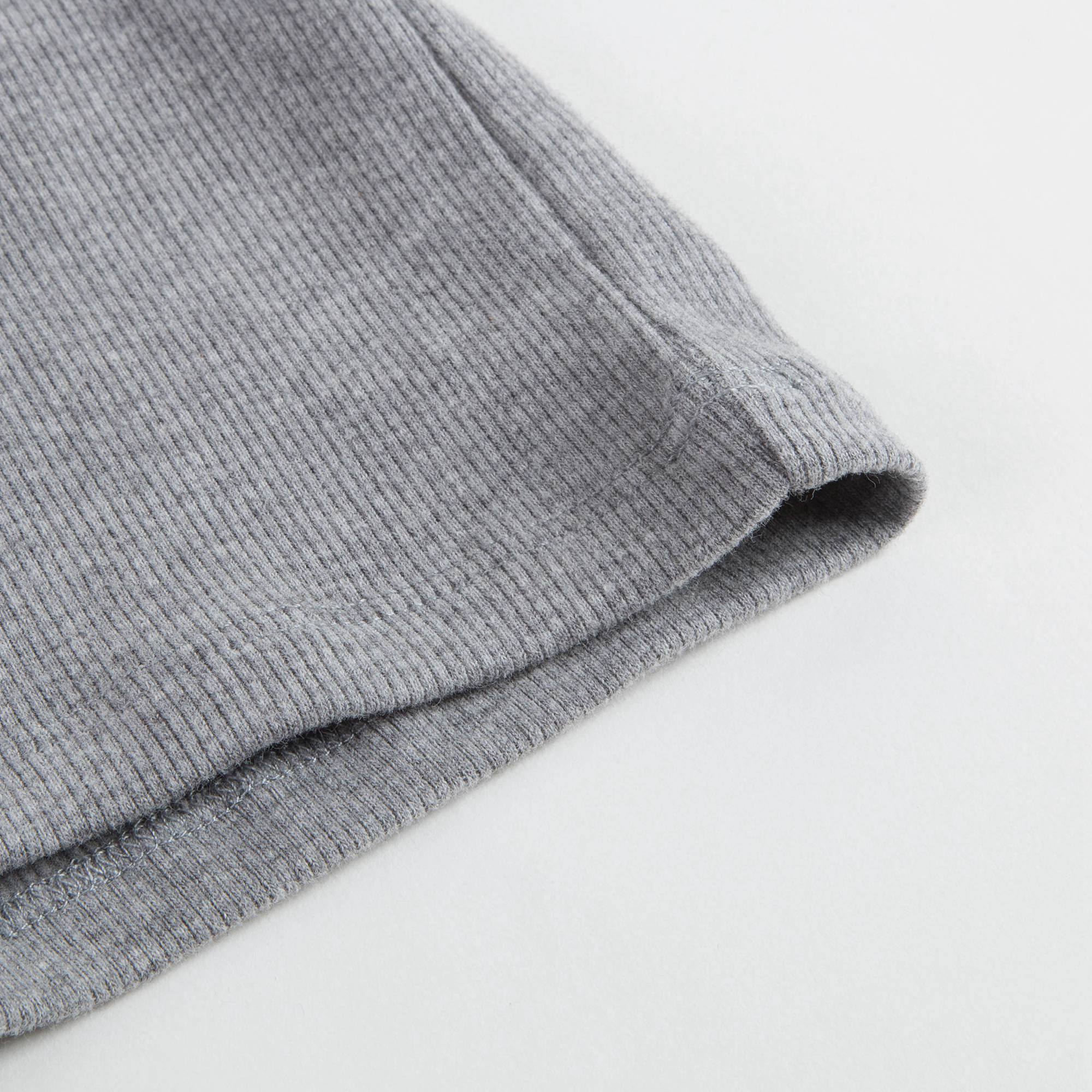 Girls Chine Grey Cotton Pullover