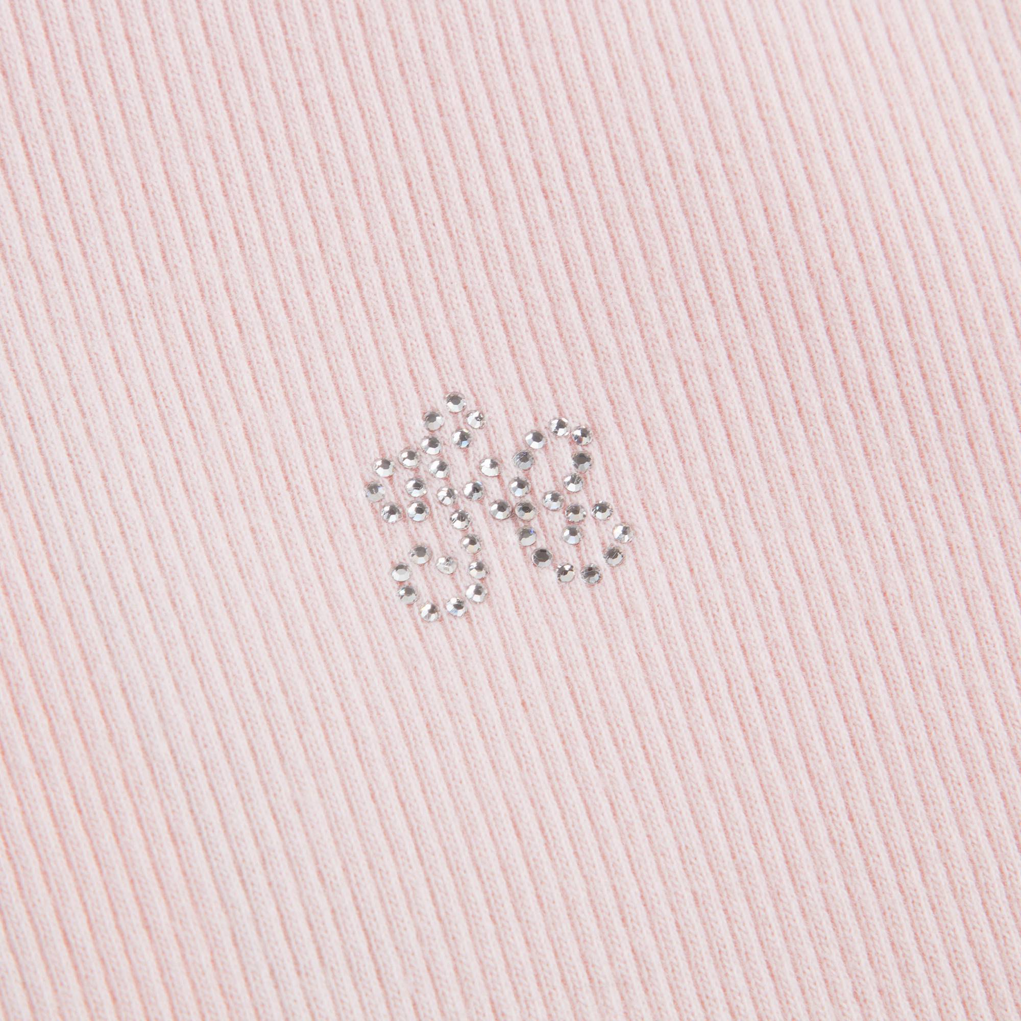 Girls Rose Nude Cotton Pullover