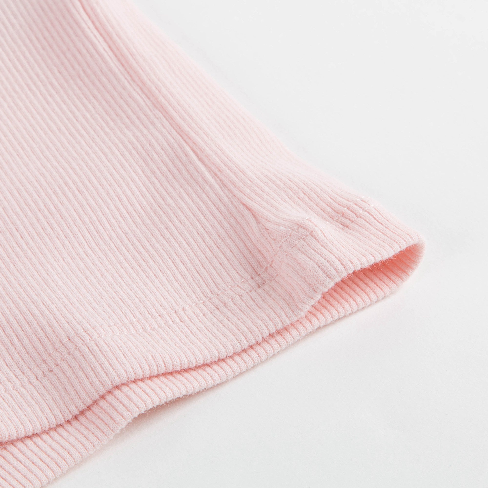 Girls Rose Nude Cotton Pullover