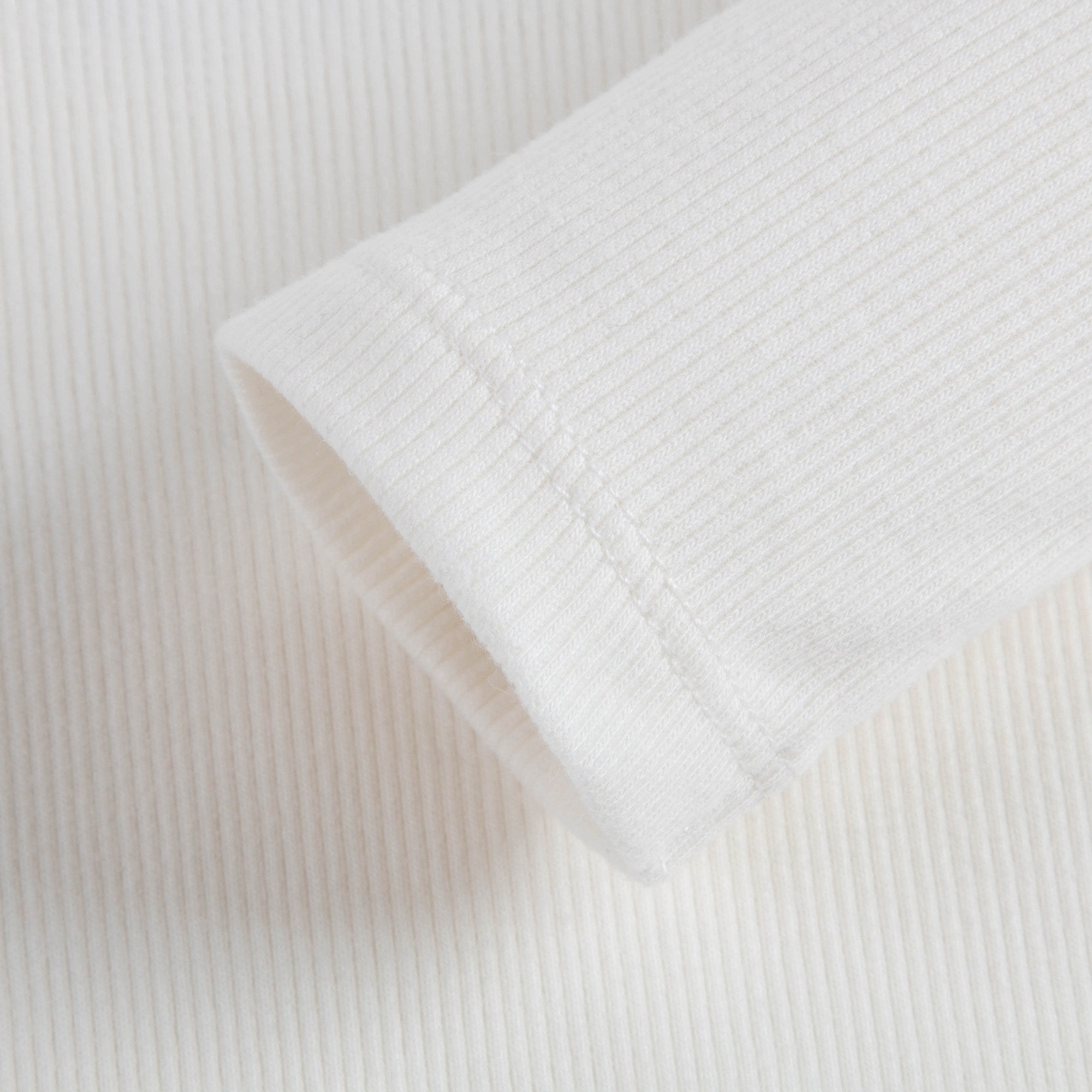 Girls White Cotton Pullover