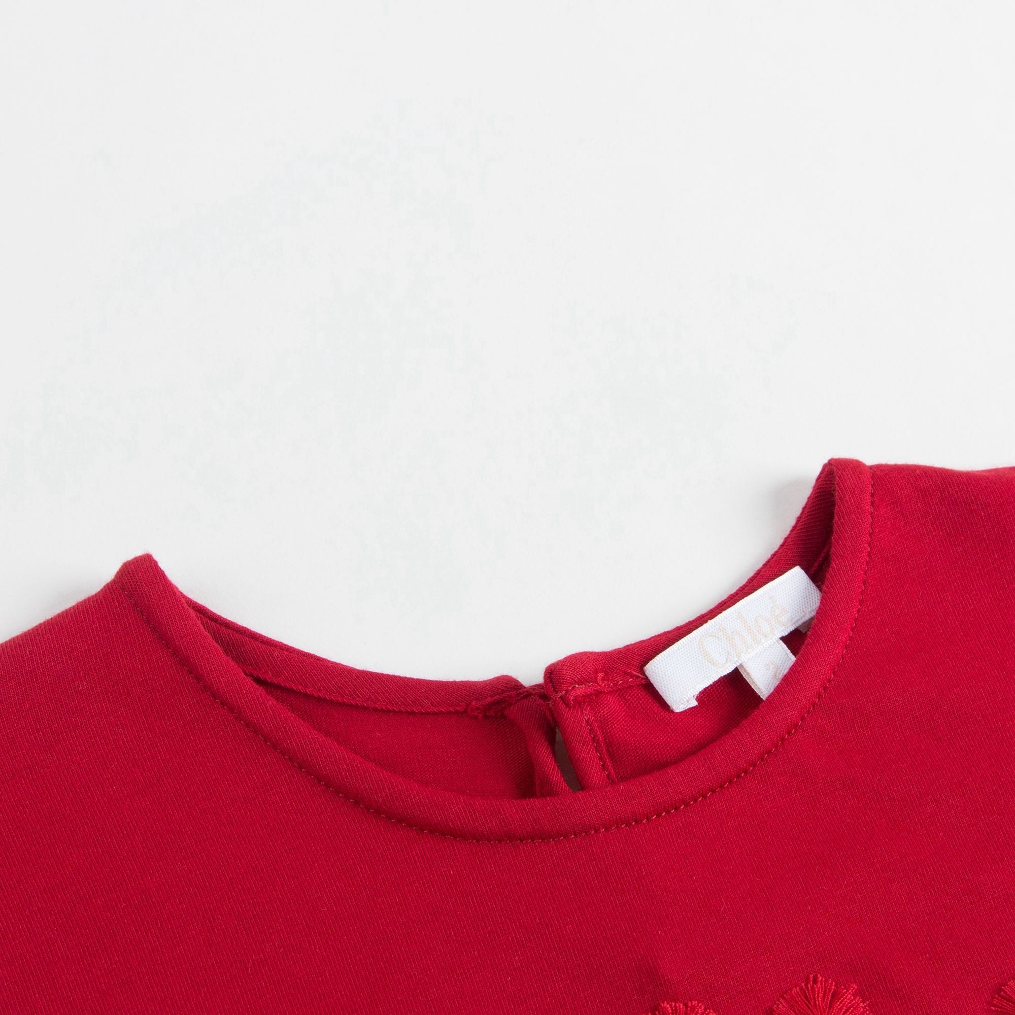Girls Red Logo T-shirt