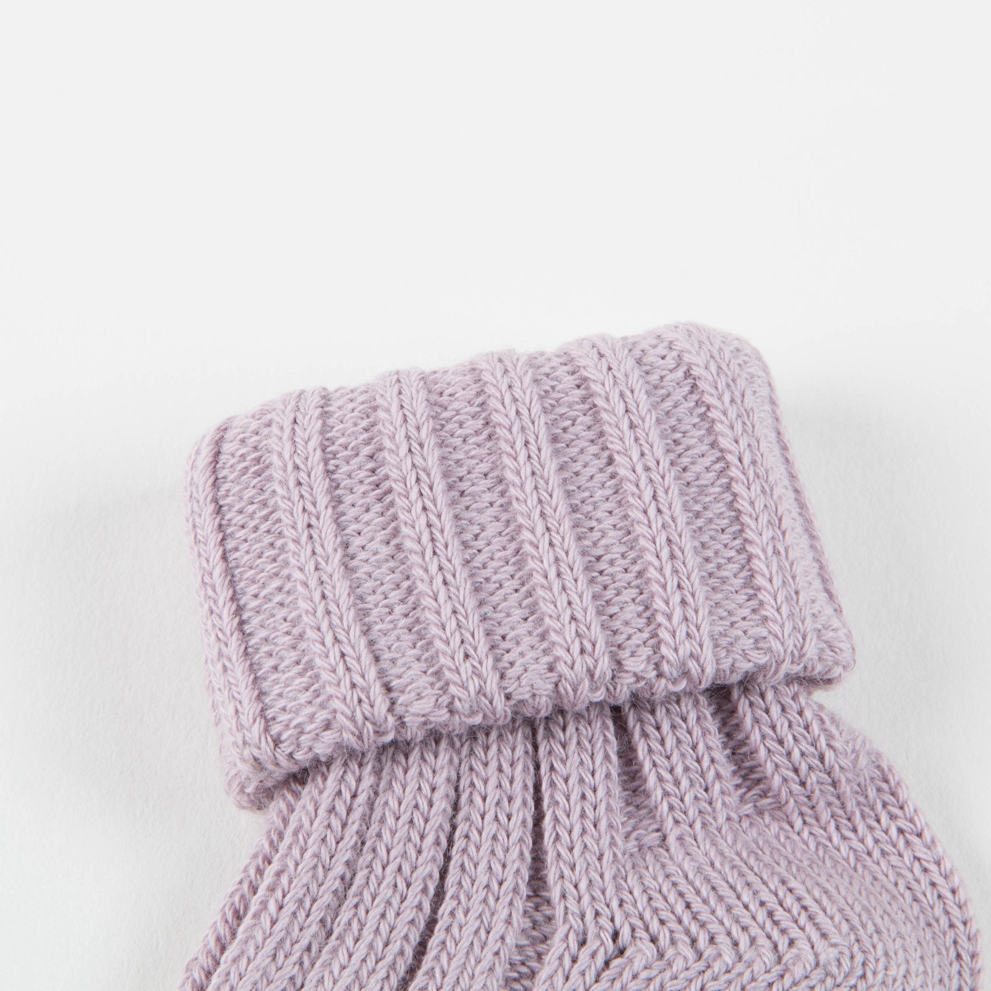 Baby Lavender Cotton Knitwear Socks
