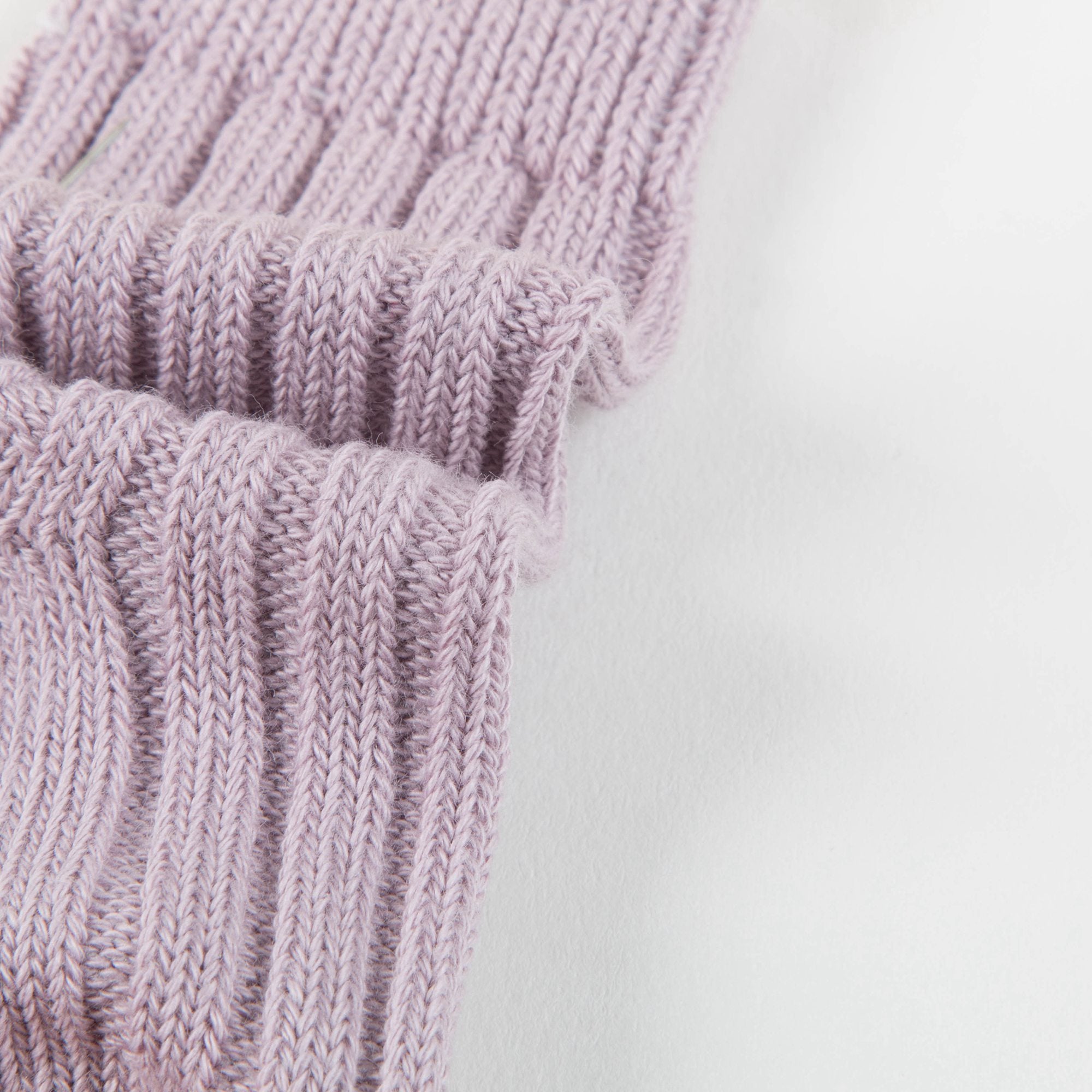 Baby Lavender Cotton Knitwear Socks