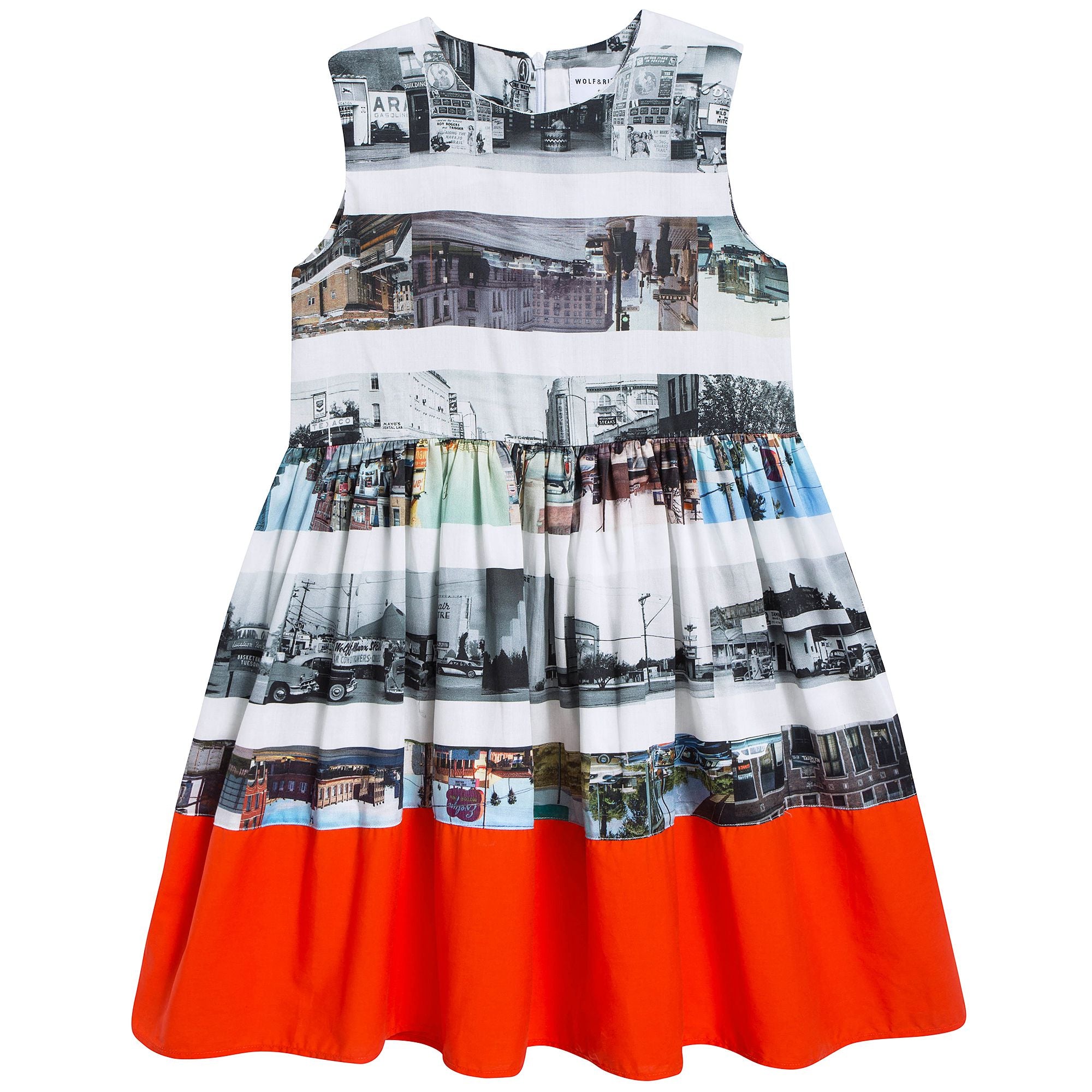 Girls On The Road Cotton Dress