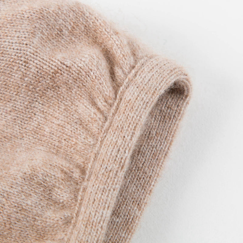 Baby Beige Knitted Hat