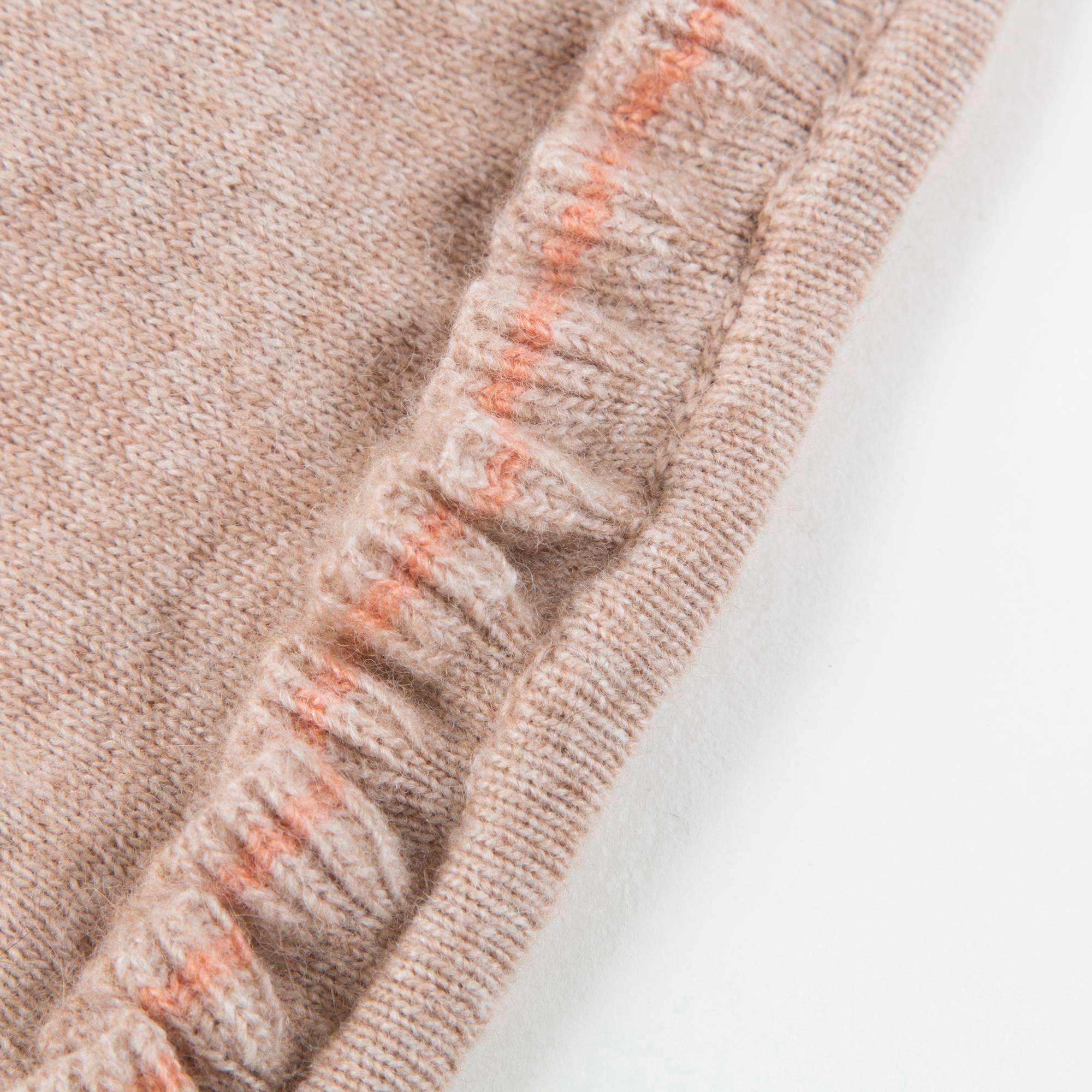 Baby Beige Knitted Hat