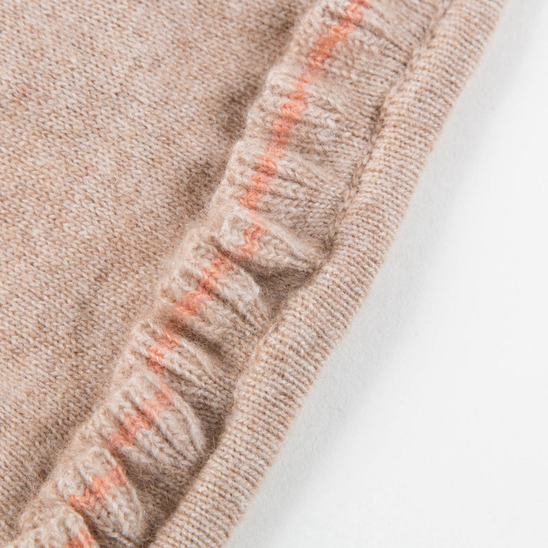 Baby Beige Knitted Hat