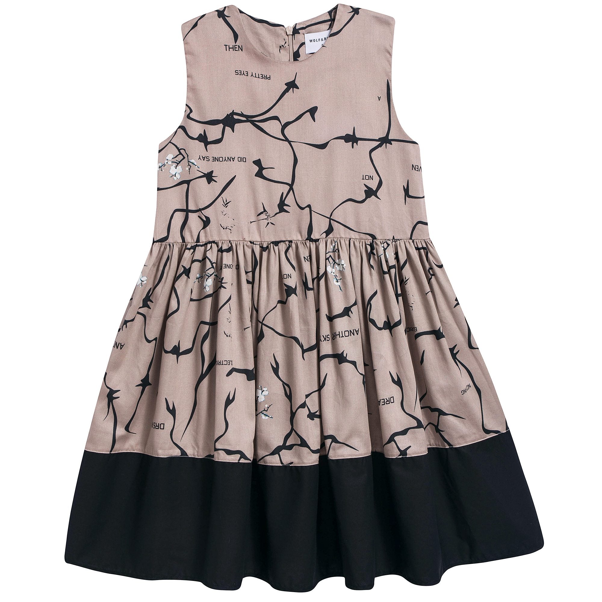 Girls This Is Now Cotton Dress