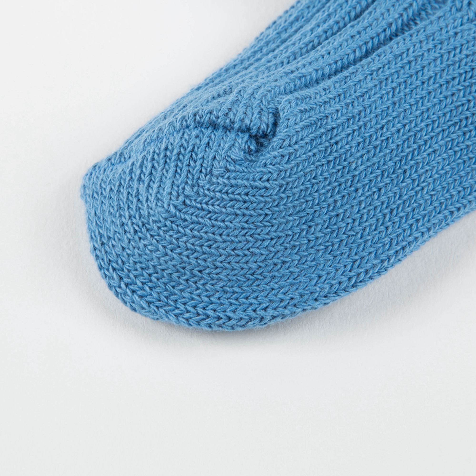 Baby Rich Blue Cotton Knitwear Socks
