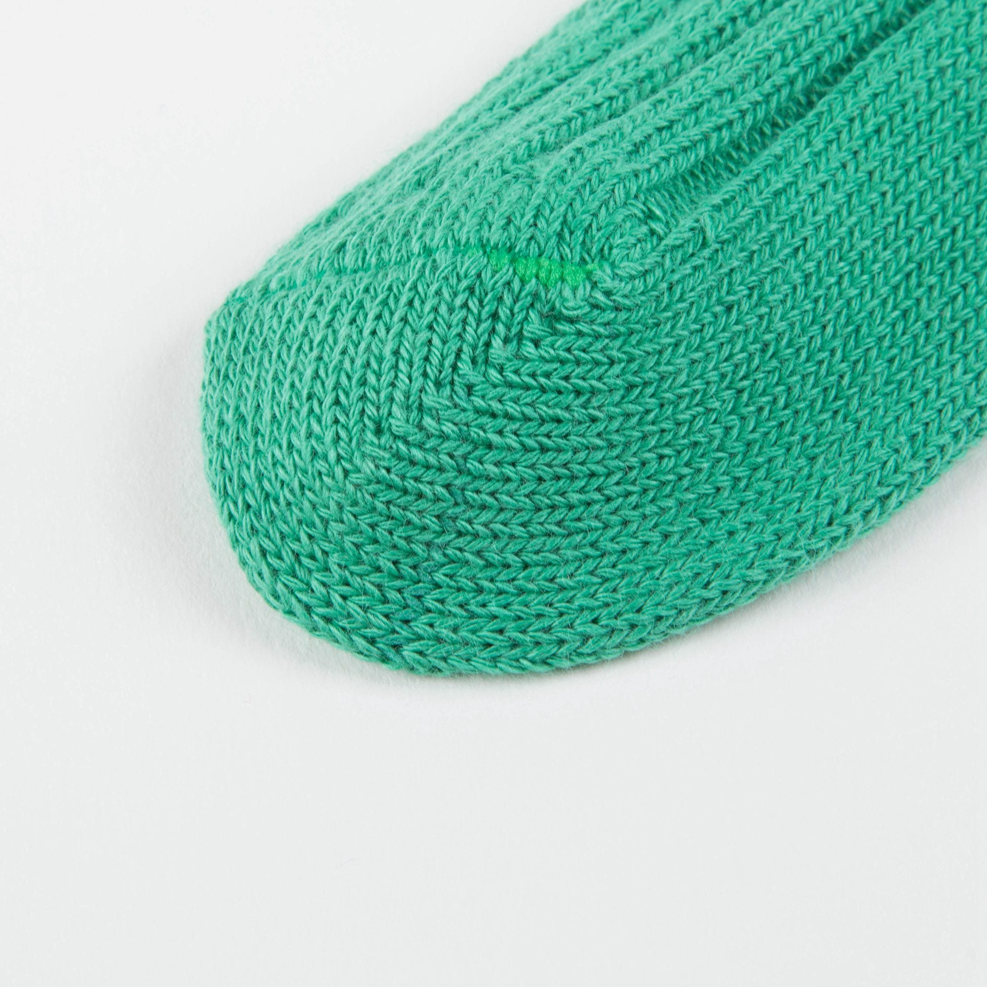 Baby Bright  Green Cotton Knitwear Socks