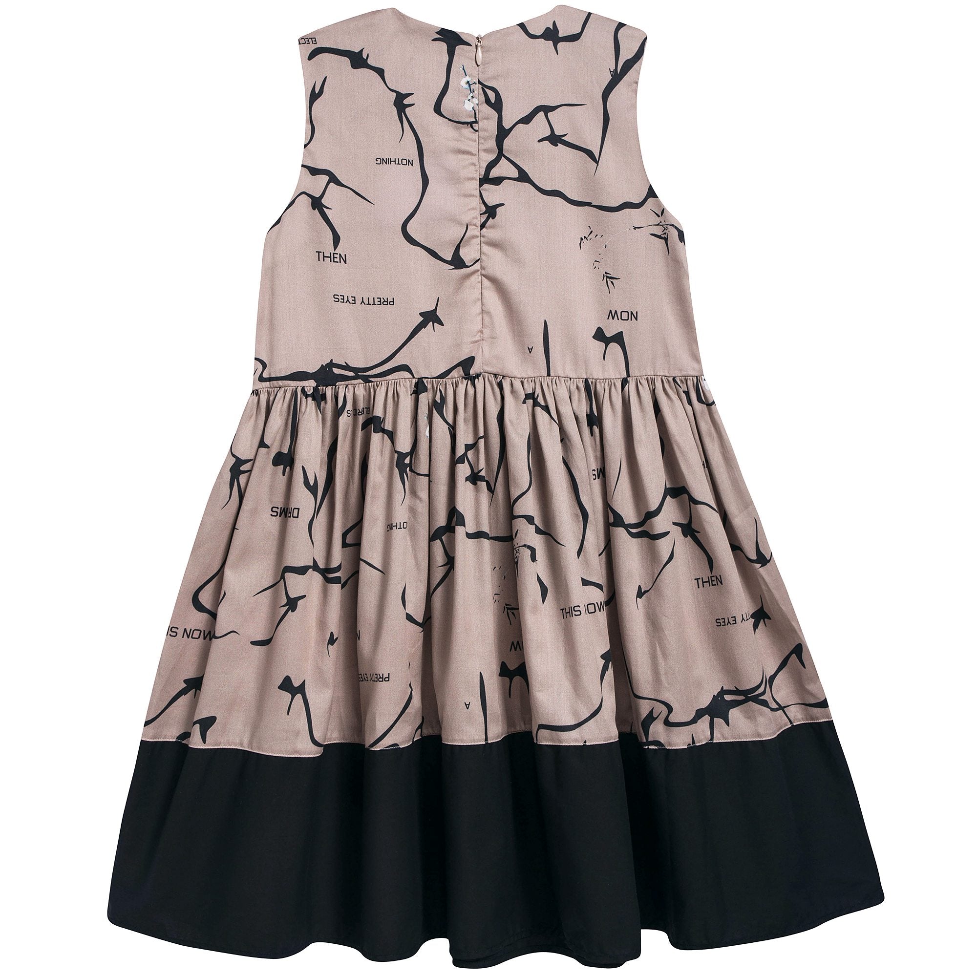 Girls This Is Now Cotton Dress