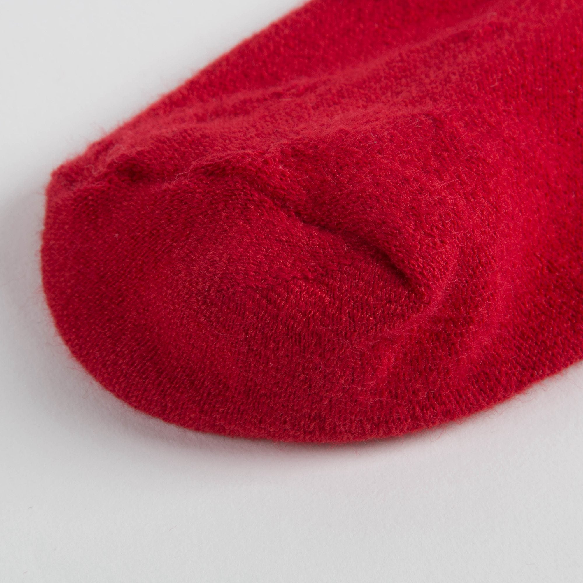 Girls Dark Red Cotton Tights