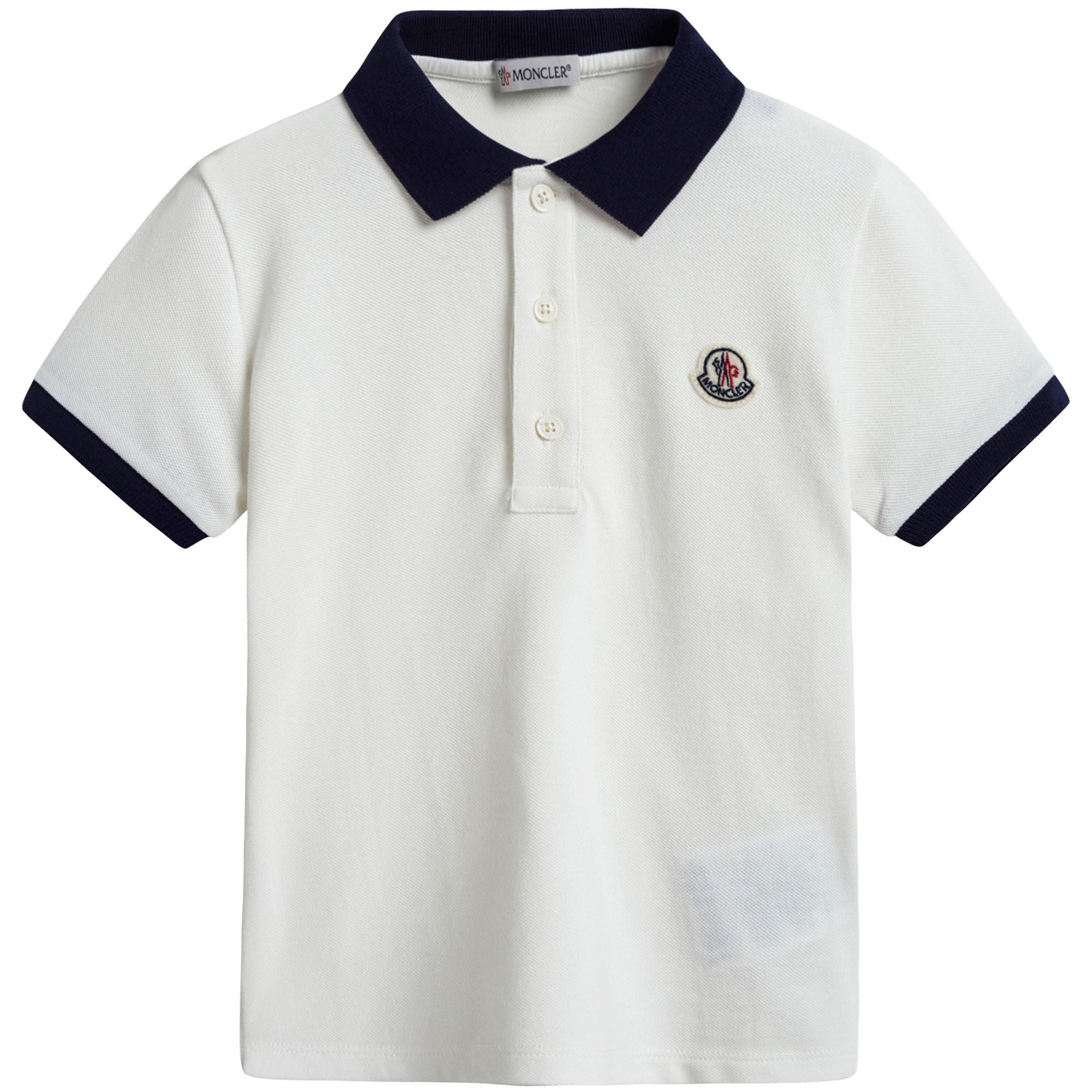 Boys White Polo Shirt