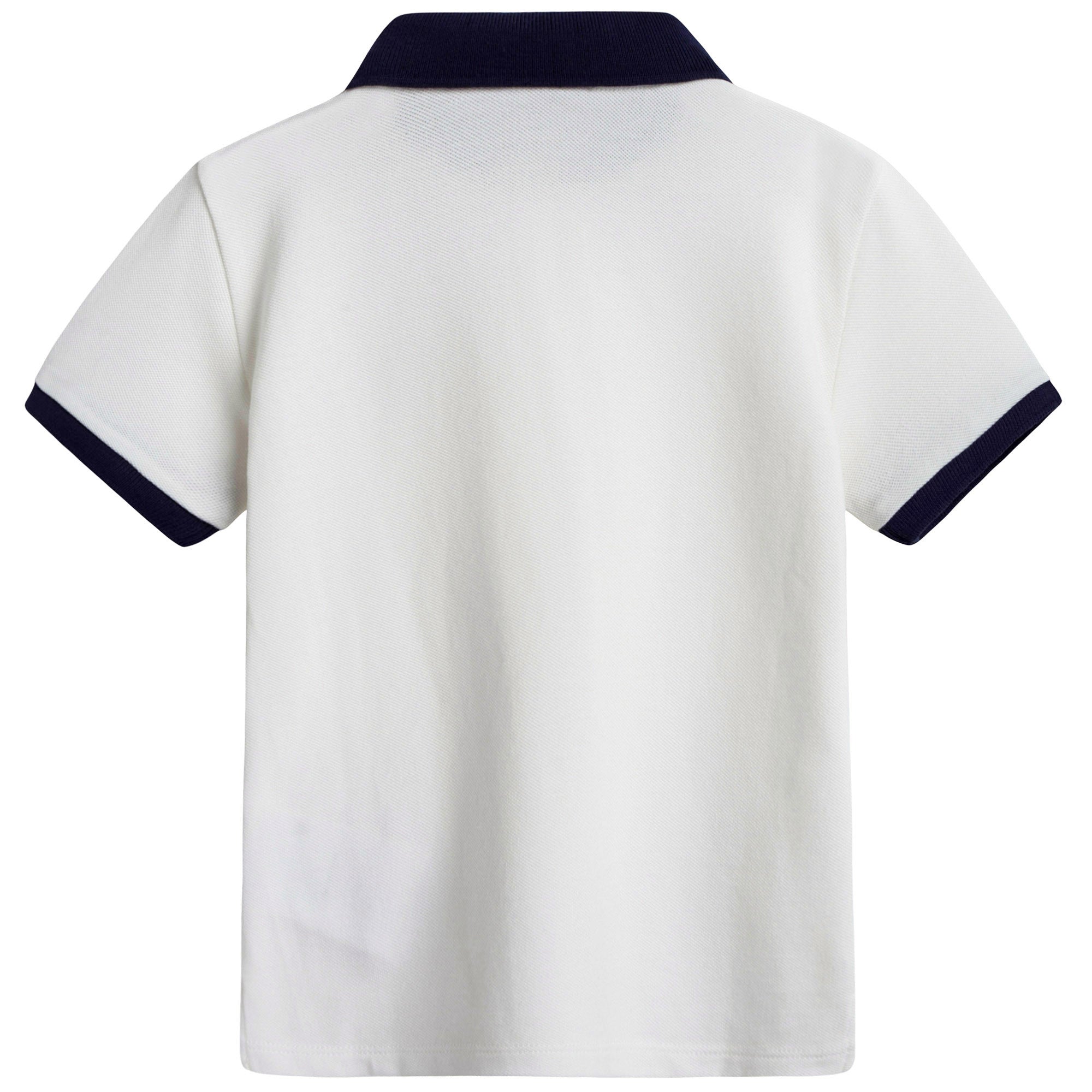 Boys White Polo Shirt