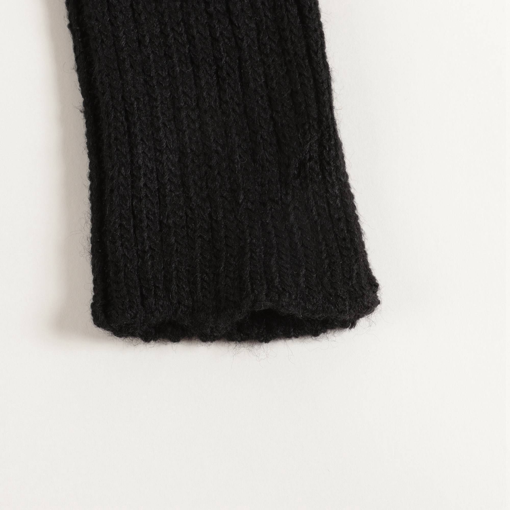 Girls Black Ballet Puttees