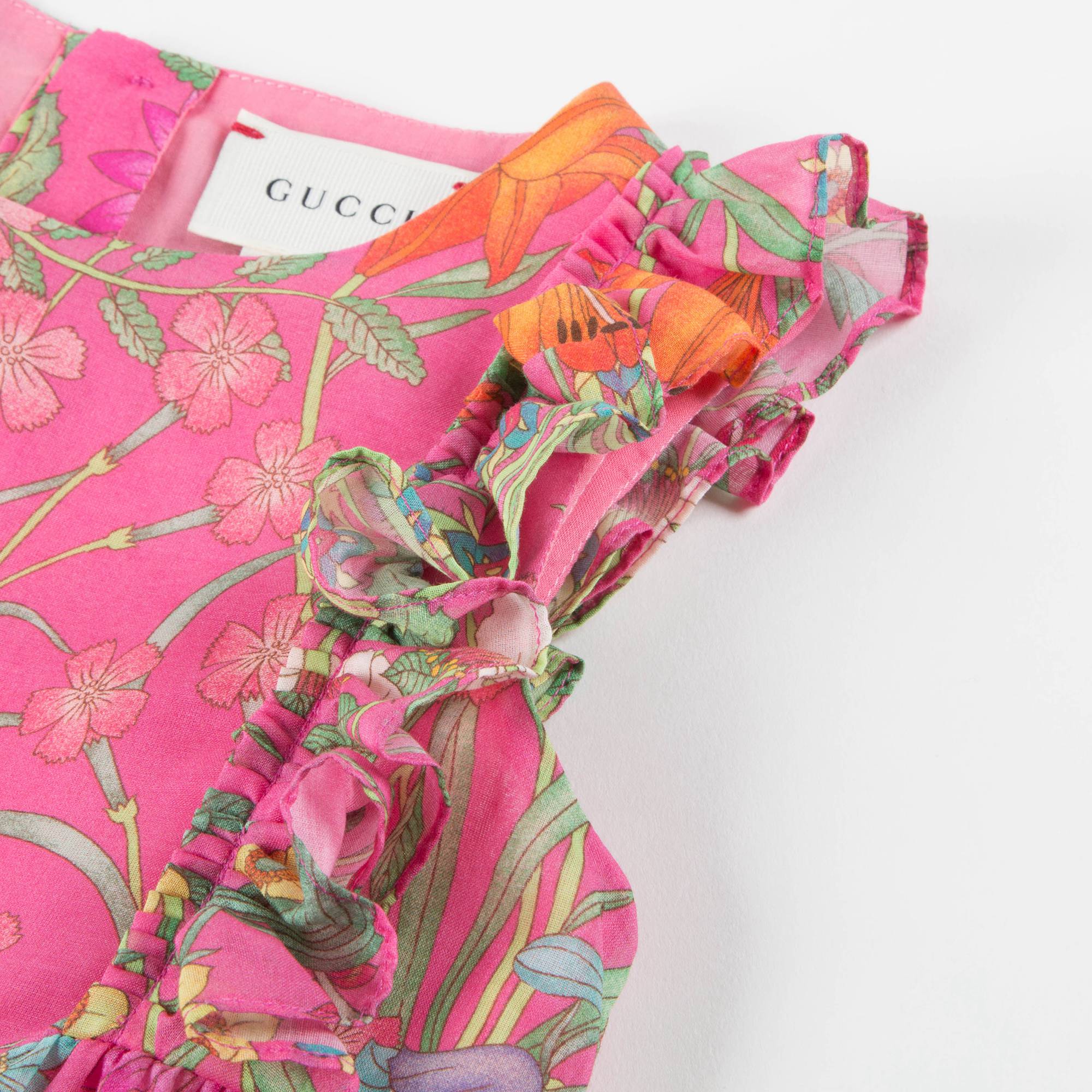 Baby Girls Princess Rose Printed Dress