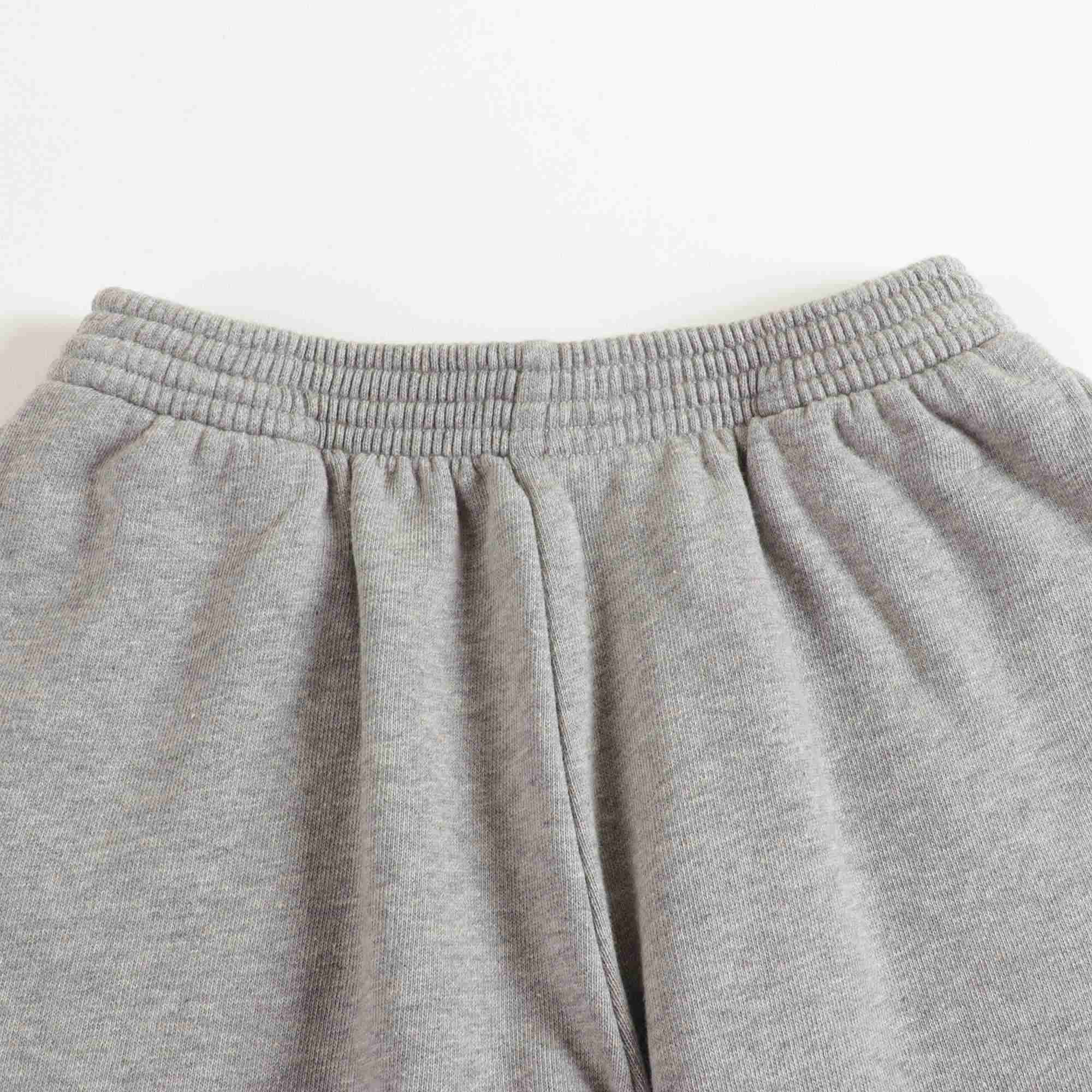 Boys Grey Logo Cotton Sweatpants