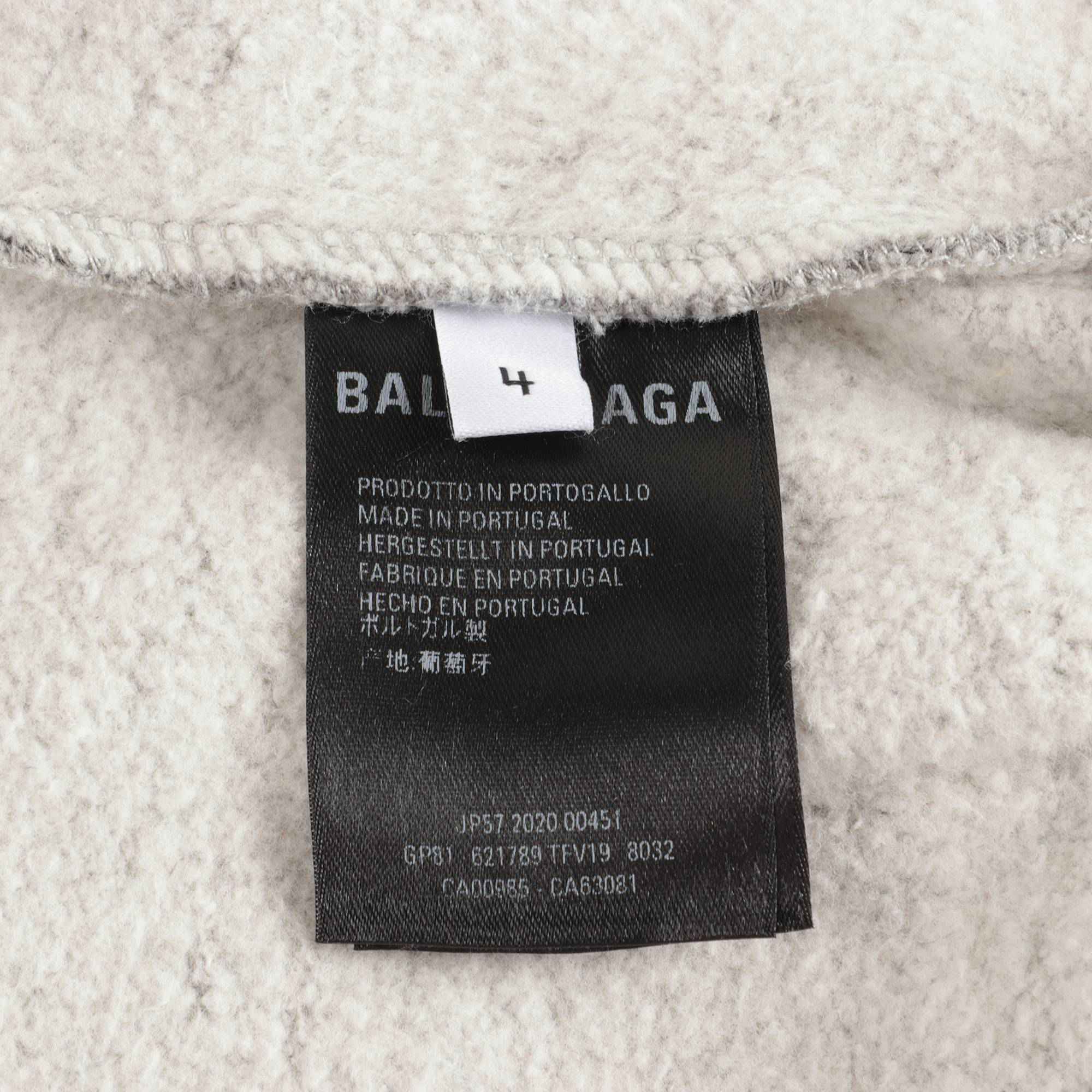 Boys Grey Logo Cotton Sweatpants