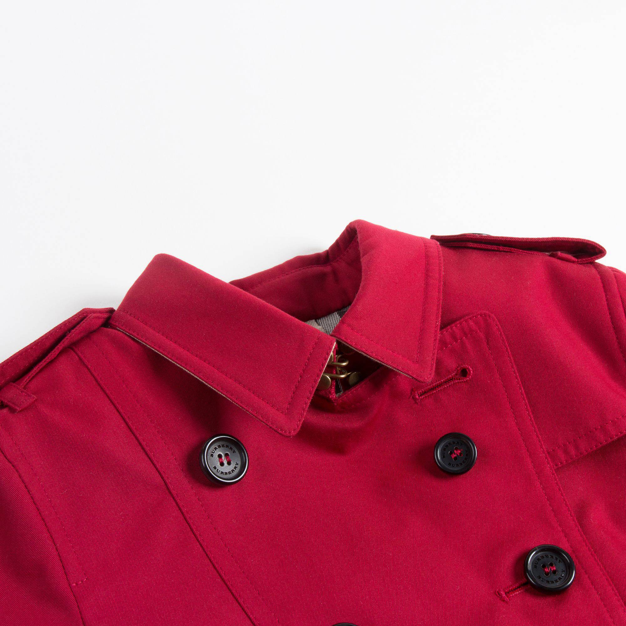 Girls Parade Red Cotton Coats
