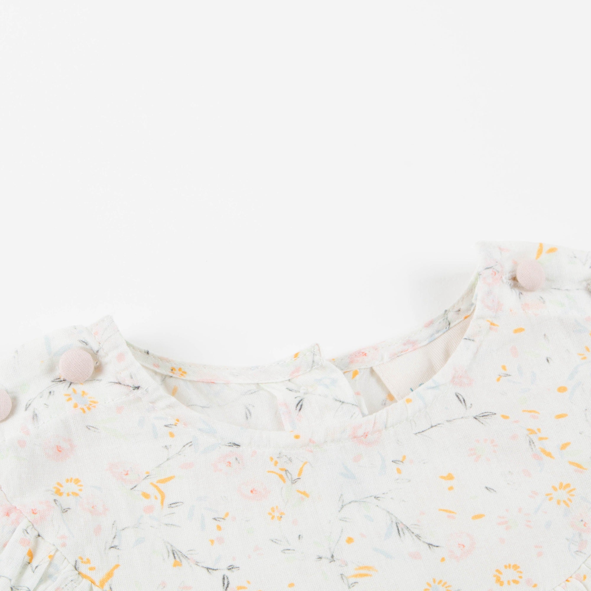 Baby Girls Multicolor  "Cotton  Flowers"  Tunic