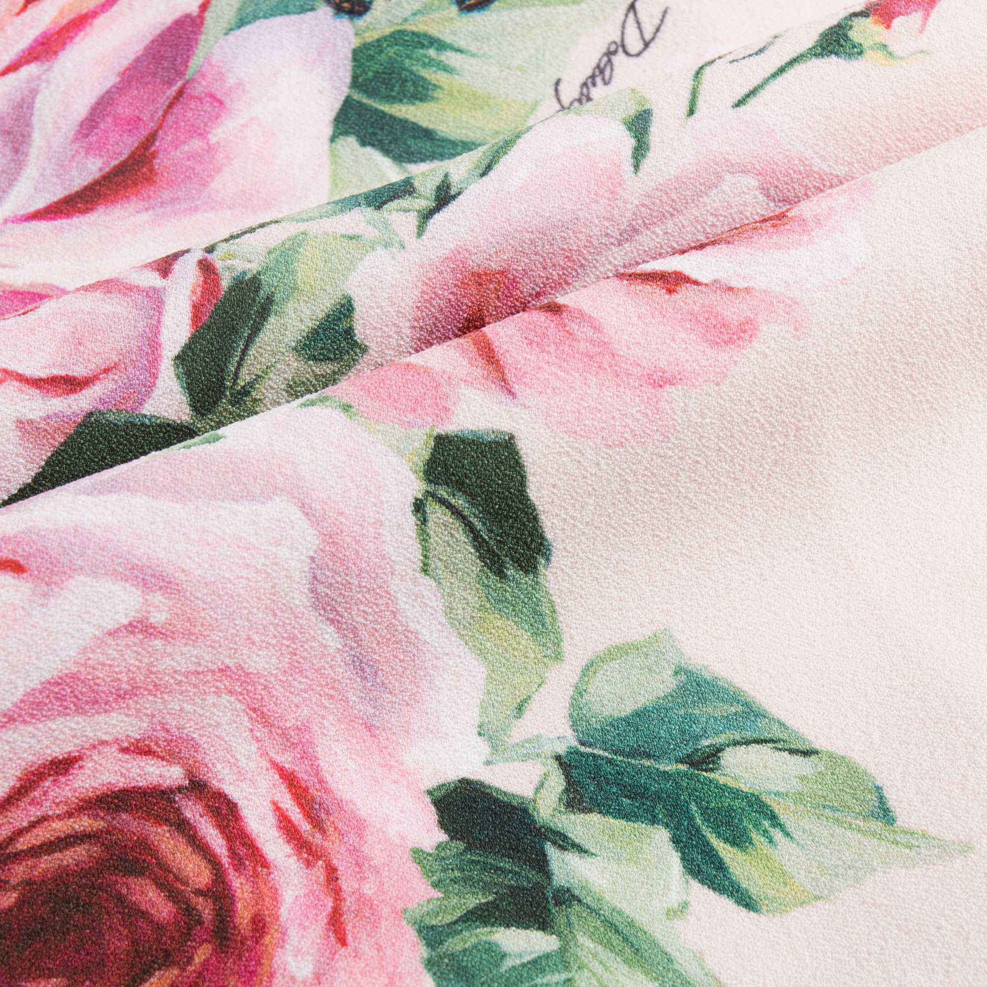 Baby Pale Pink & Rose "Butterfly" Dress