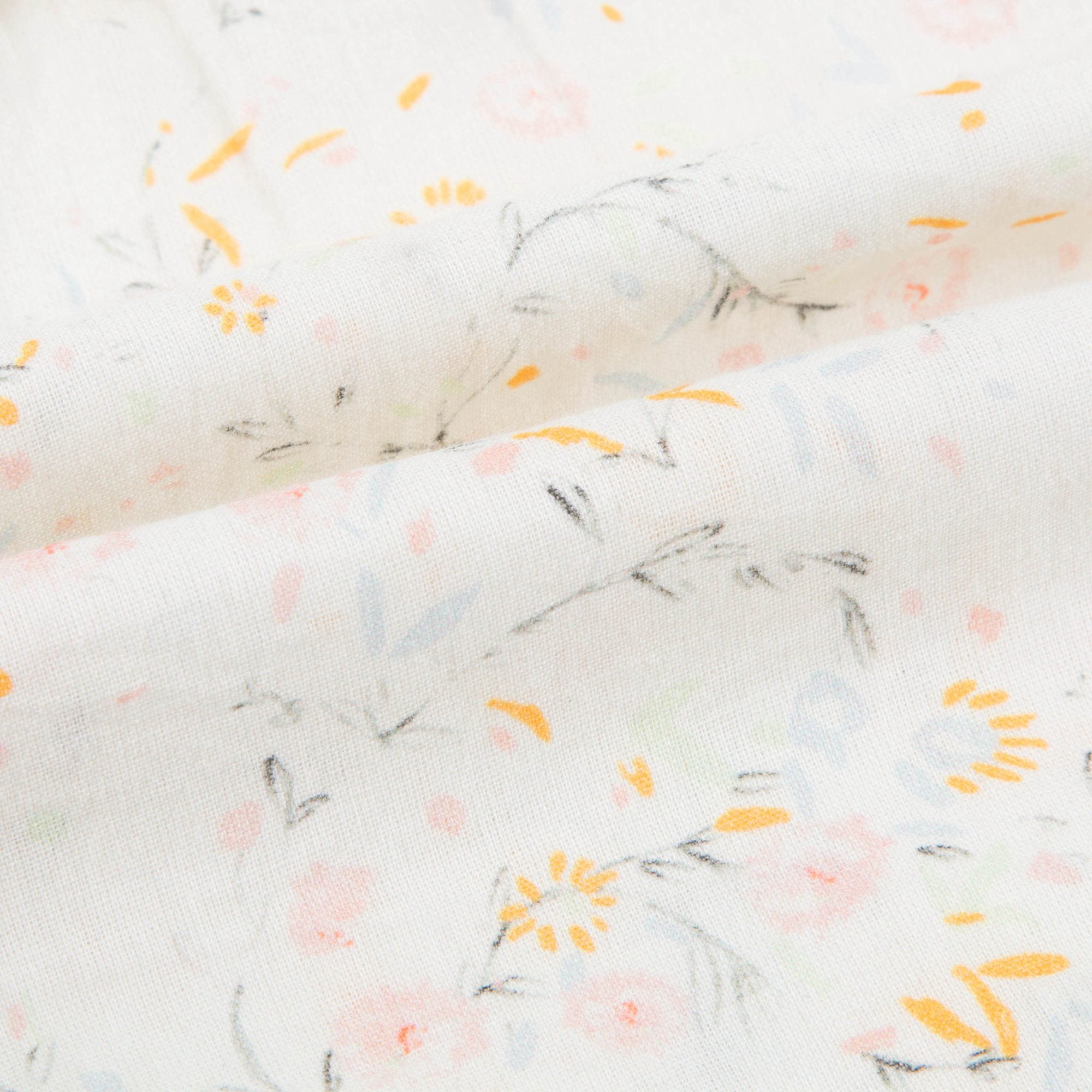 Baby Girls Multicolor  "Cotton  Flowers"  Tunic